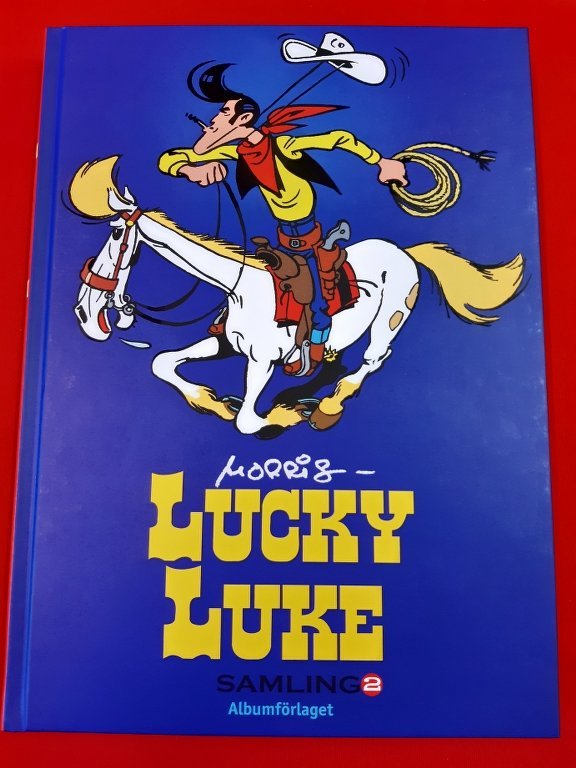 Seriealbum Lucky Luke Samlingsalbum nr 2 (385093901) ᐈ Köp på Tradera