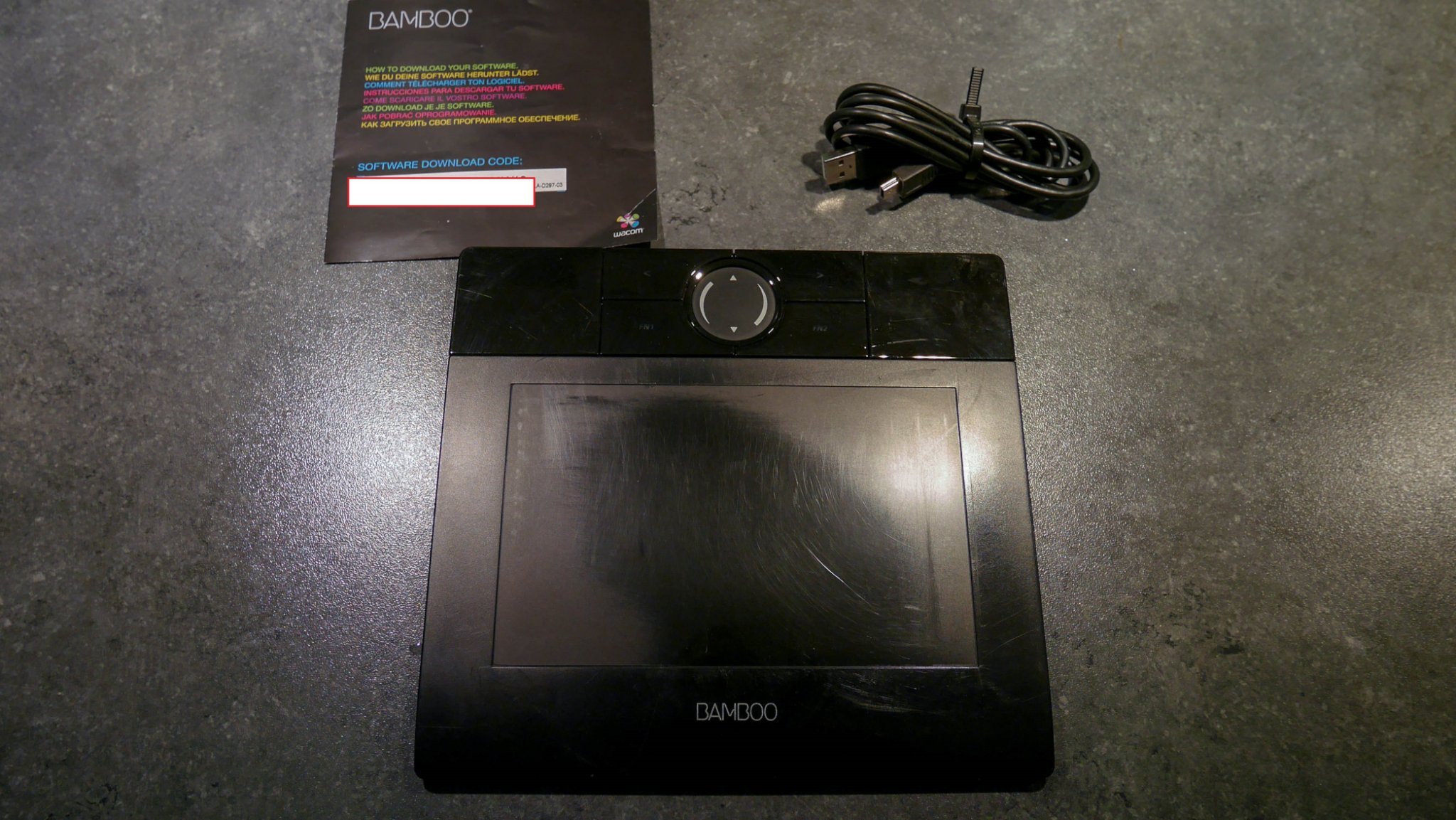 wacom bamboo fun cte 450 driver download
