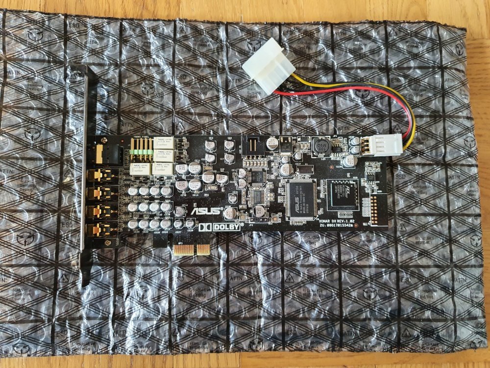 Asus xonar dx разъемы