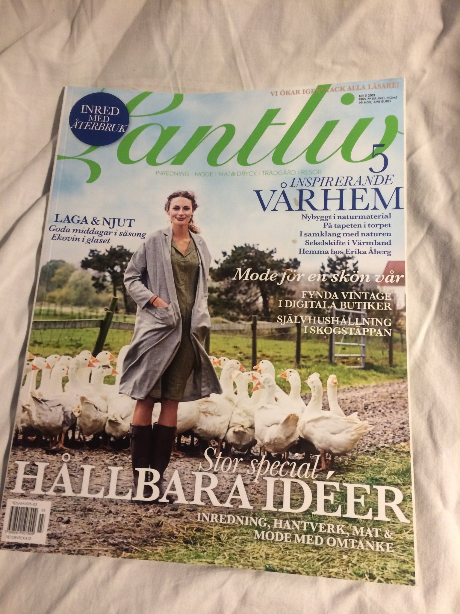 Tidn. LANTLIV Nr 3/2021, "Inred med återbruk".. Köp på Tradera