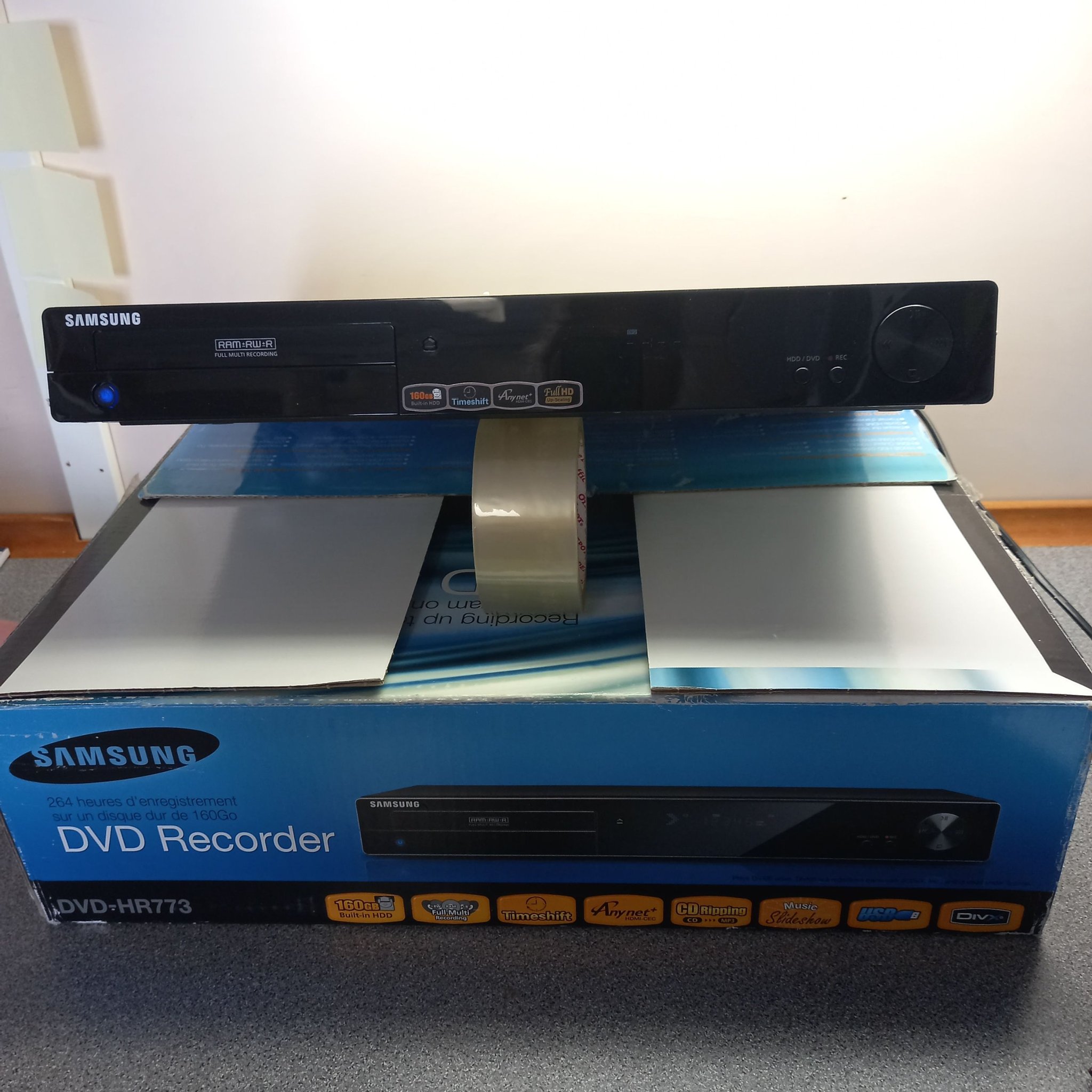 Samsung DVD Recorder dvd hr 773 160.. Köp från Benlop på Tradera