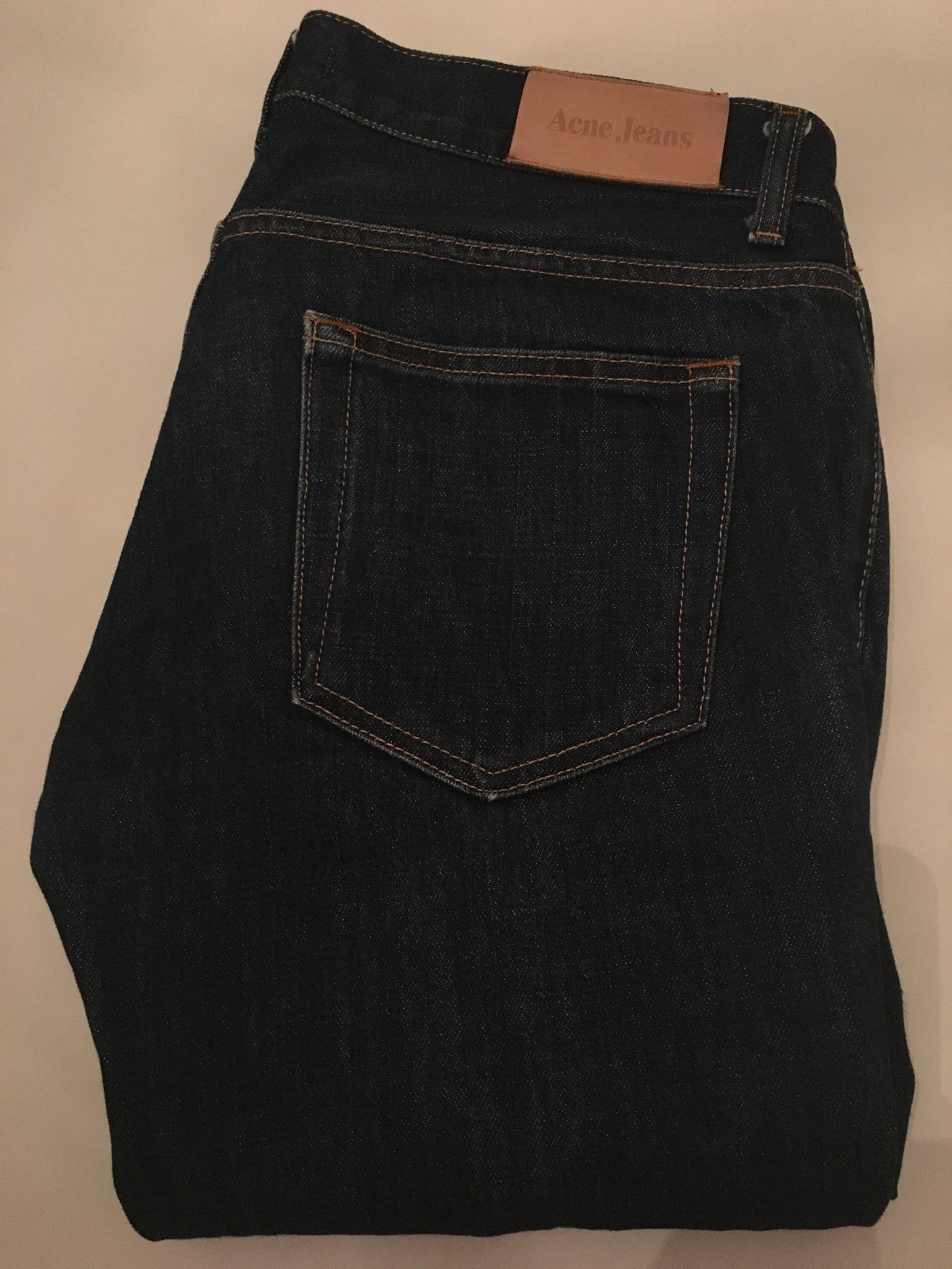 ACNE jeans jeans jeans Mic Another Raw blå strl 32/32 bf50b0 ACNE jeans jeans jeans Mic Another Raw blå strl 32/32 bf50b0