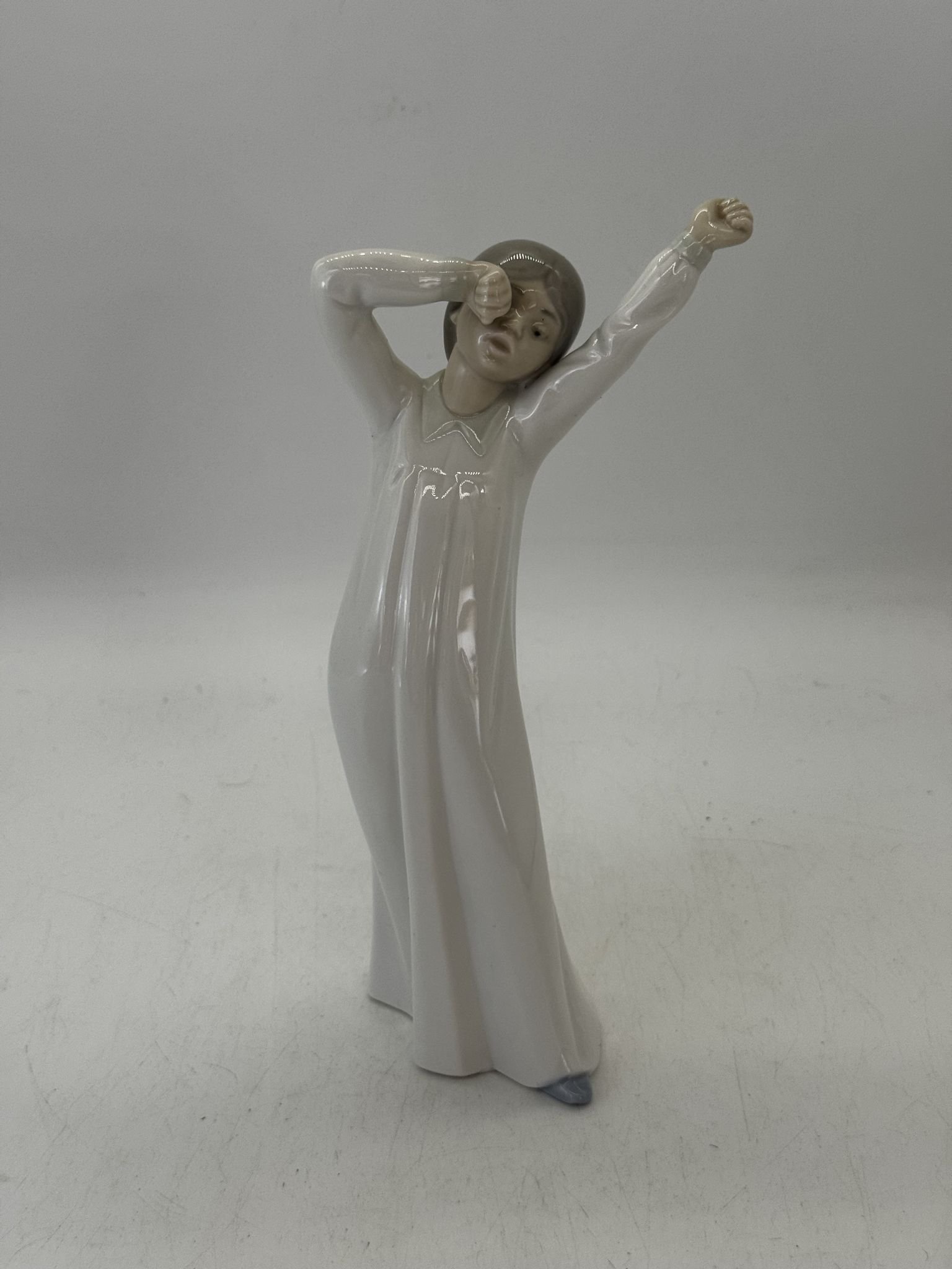 FIGURIN PORSLIN NAO SPAIN BY LLADRO DAISA 1977 FLICKA I NATTLINNE