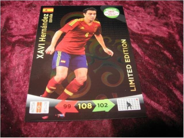 XAVI HERNANDEZ-SPANIEN (ESPANA)-LIMITED EDITION-ROAD TO 2014 FIFA WORLD CUP BRAZ