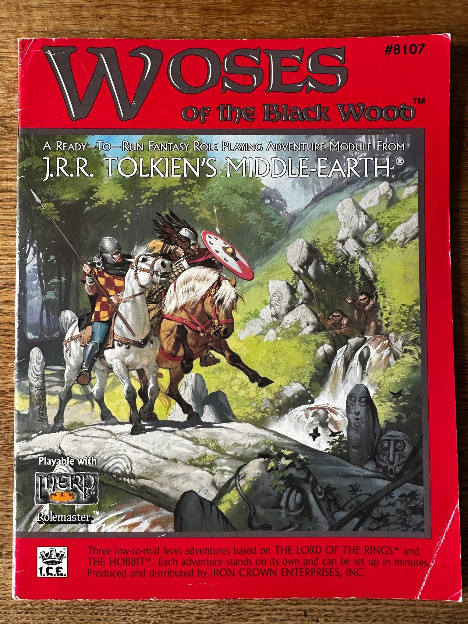 Woses of the Black Wood, Iron Crown Enterprises, 1987