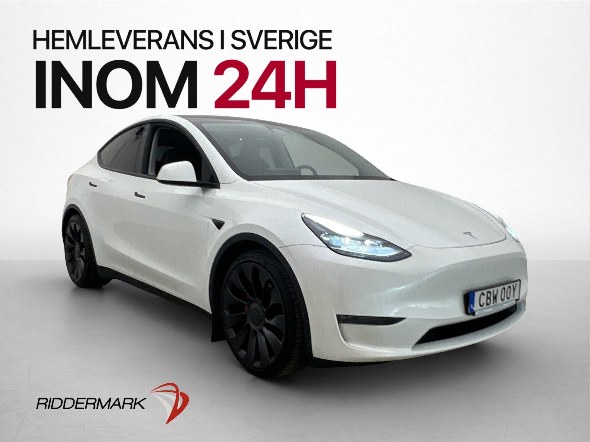 Tesla Model Y Performance con 534 hp y bomba de calor