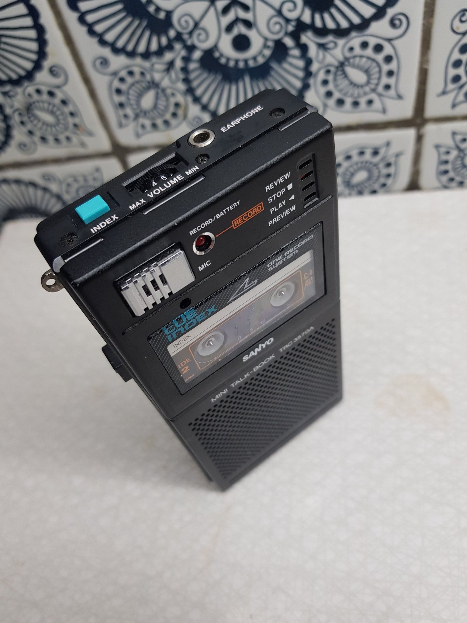 Sanyo,Mini Talk Book TRC 3570 A,Mini casette tape recorder