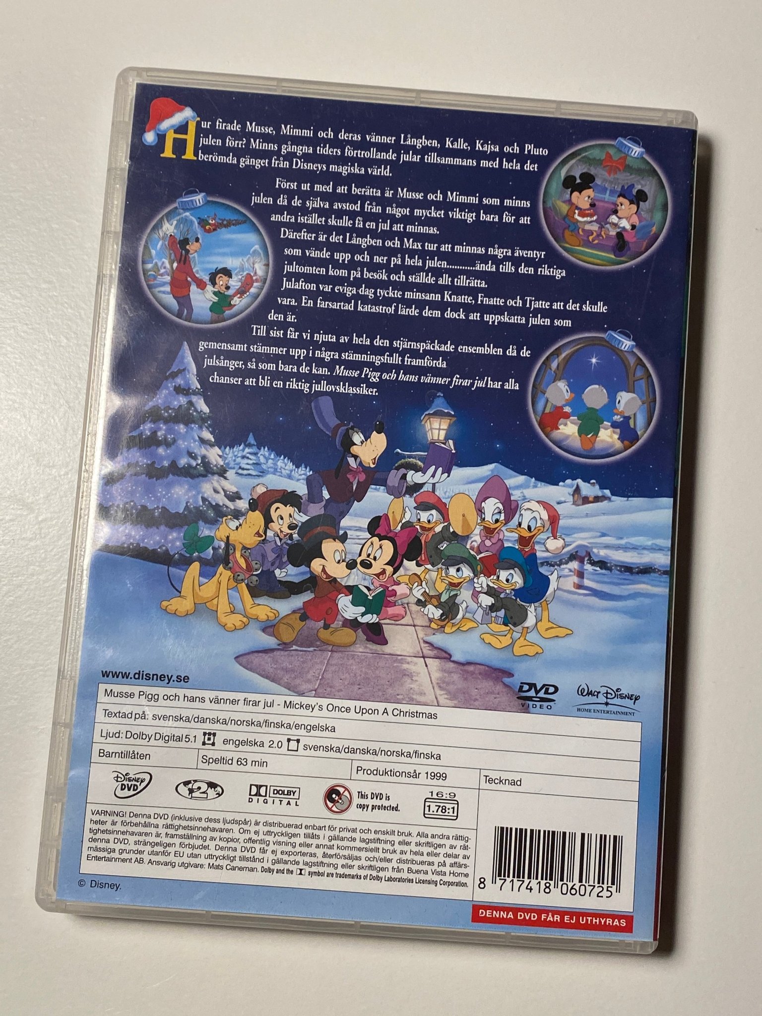 *Extremt Fin* DVD Film "MUSSE PIGG OCH HANS VÄN.. Köp på Tradera