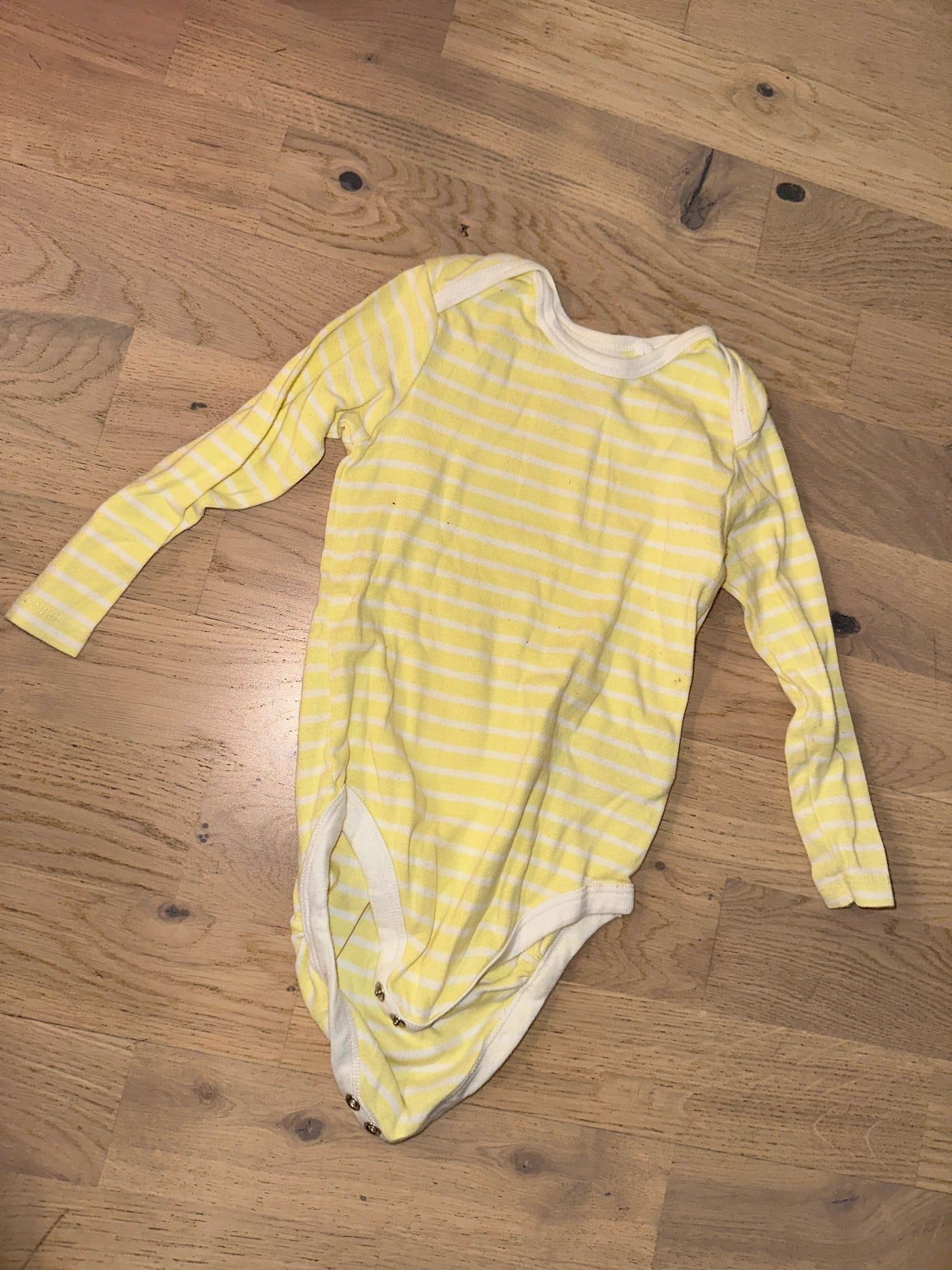 Lupilu keltainen body koko 86/92