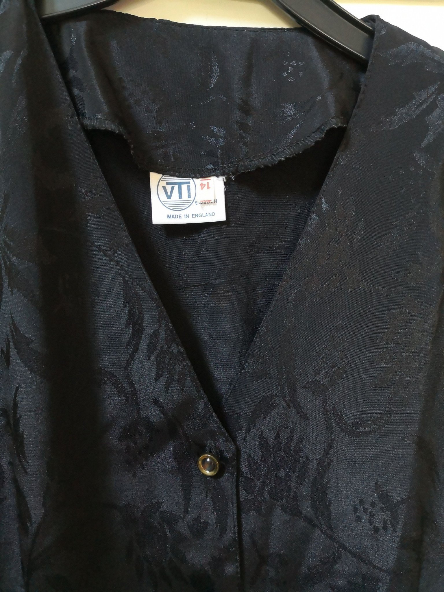 Superfin svart retro vintage festjacka 80 tal (363504107) ᐈ Superfin svart retro vintage festjacka 80 tal (363504107) ᐈ