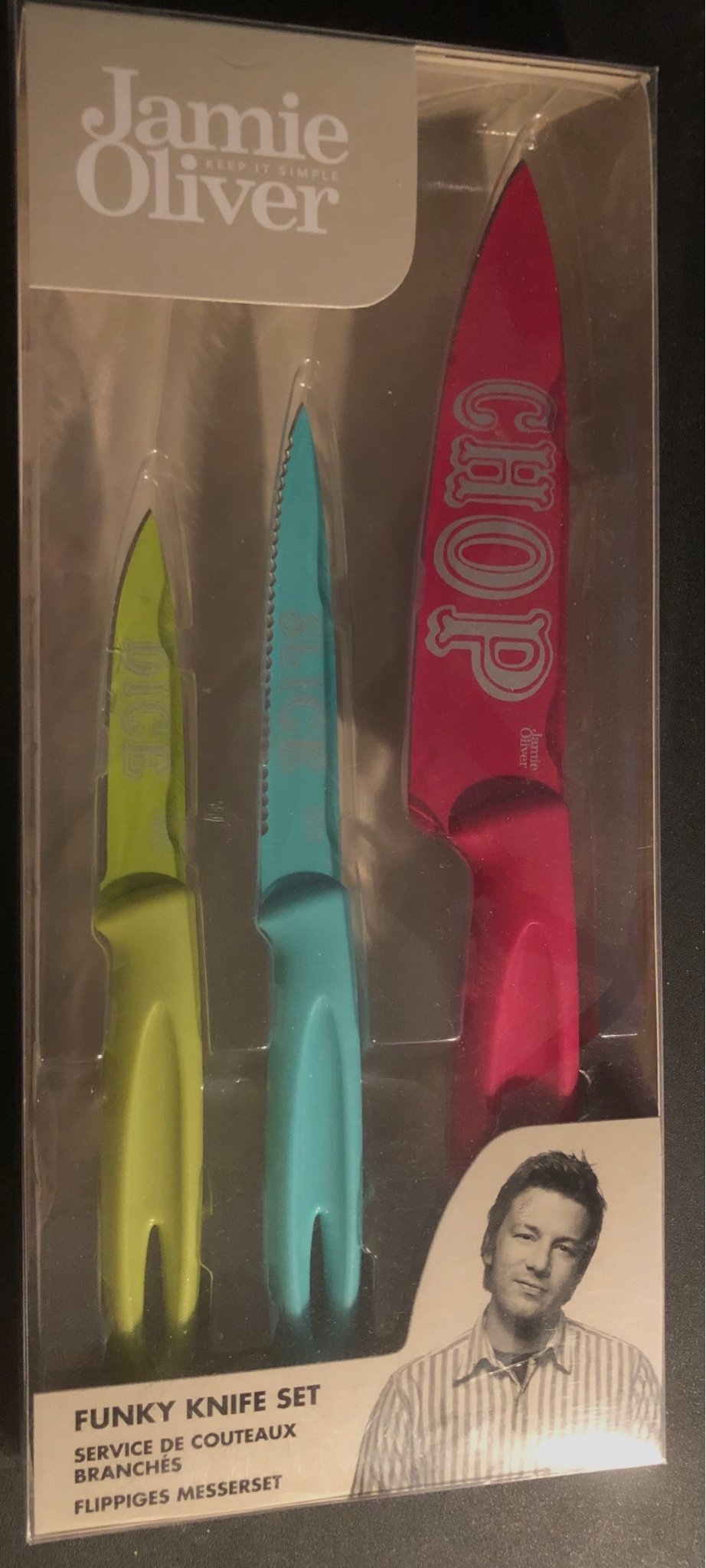 Nytt knivset fr Jamie Oliver... Funky knife set (408180846) ᐈ Köp på