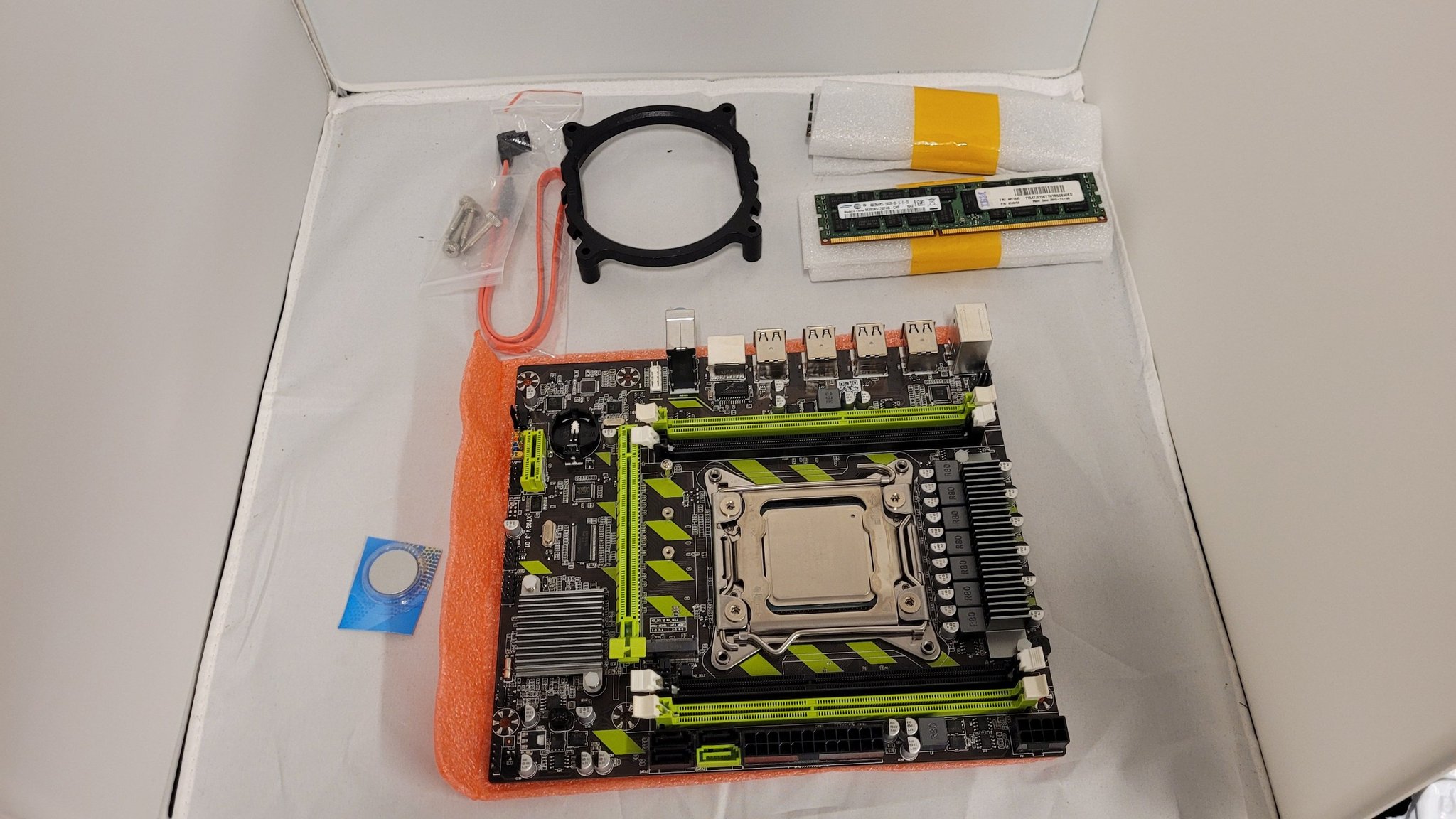 Atermiter x79g разъемы
