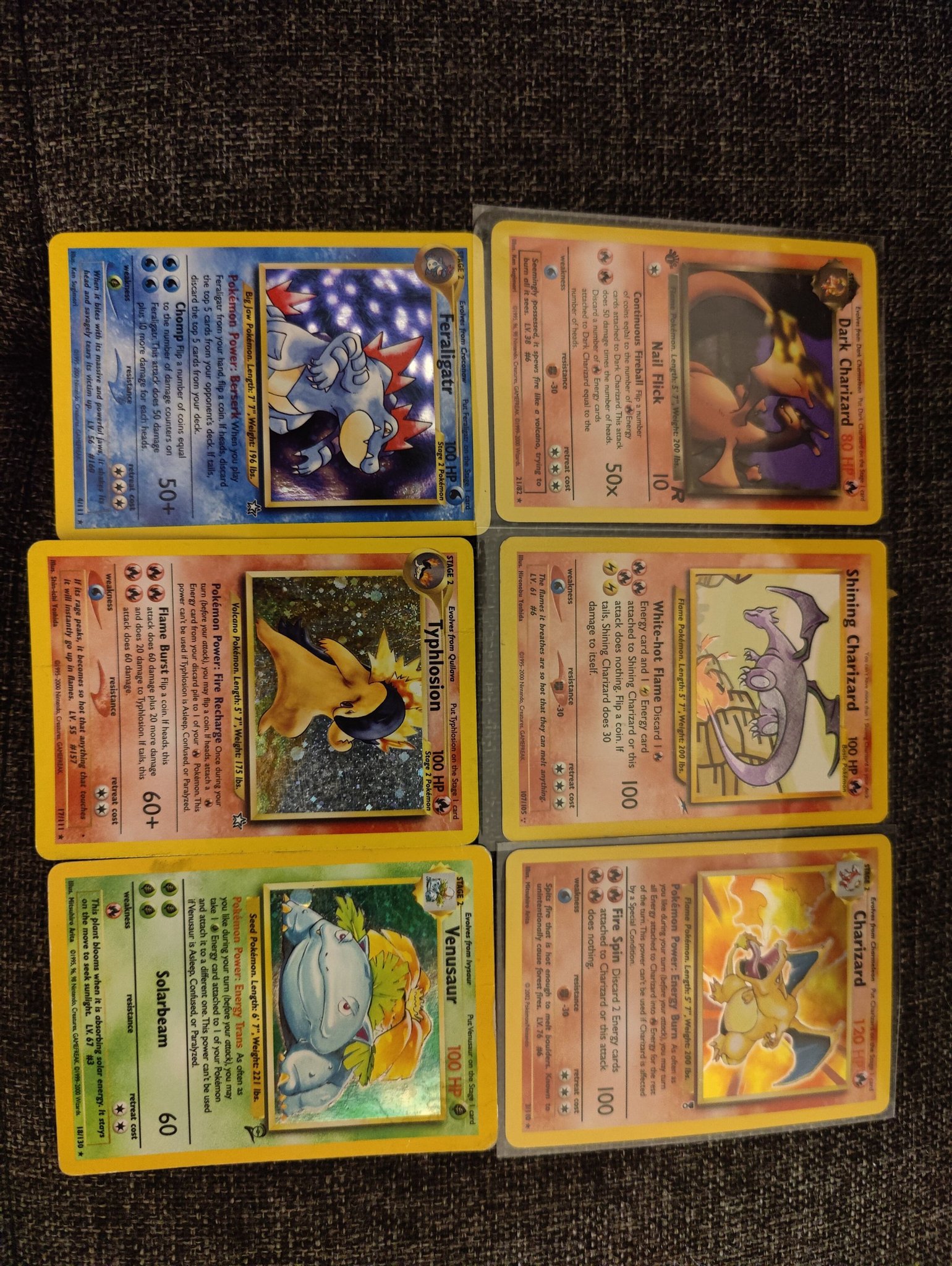 Pokemon Chase Cards