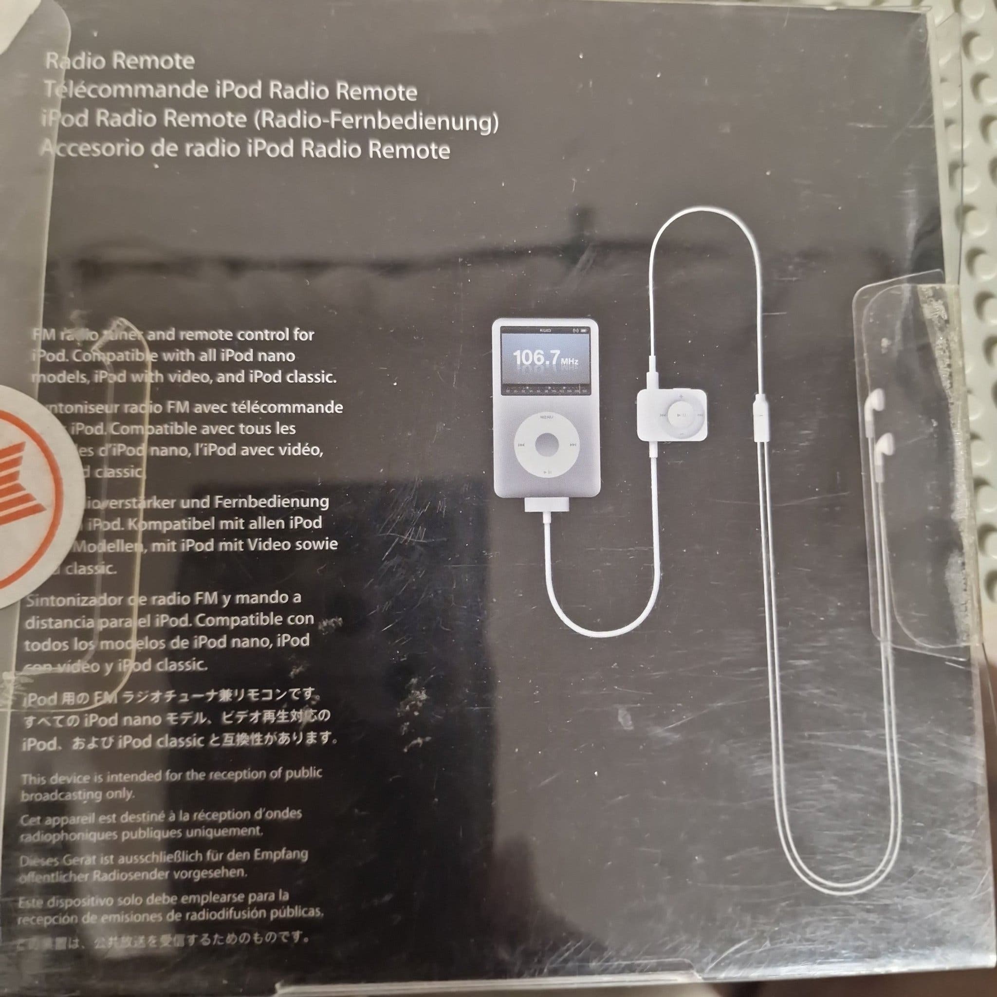 Apple iPod Radio Remote MA070G/B 箱付 Apple DEMO Radio Remote