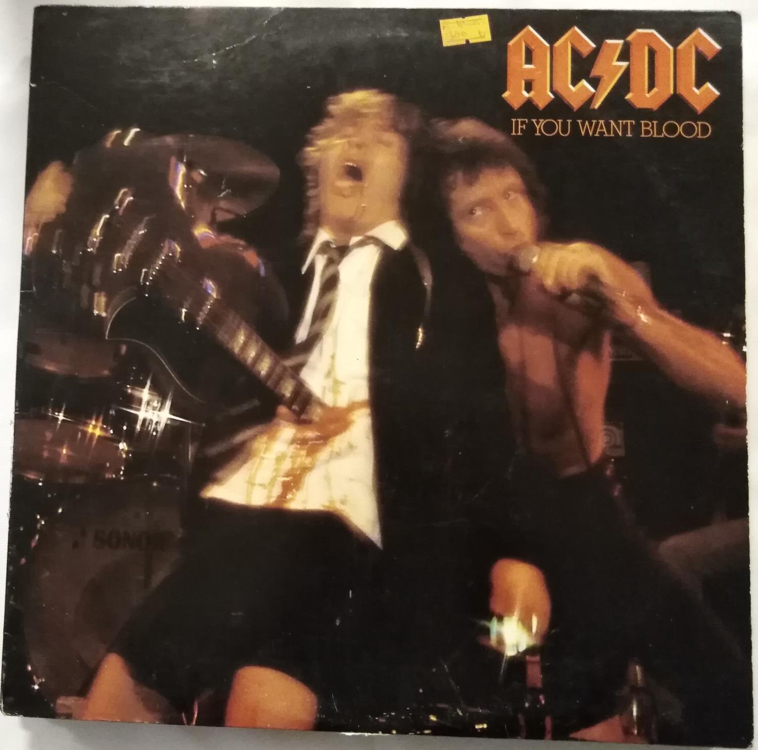 AC/DC If you want blood. LP (392394554) ᐈ på Tradera