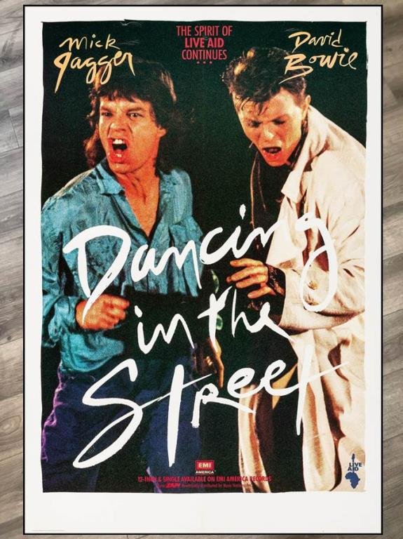 MICK JAGGER DAVID BOWIE DANCING IN TH.. (407910889) ᐈ ...