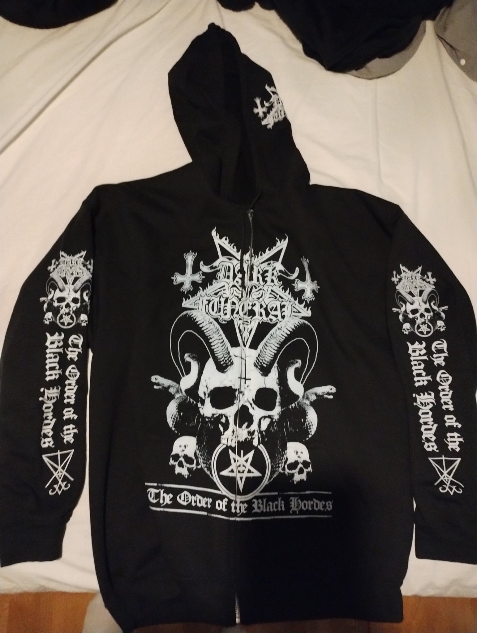 Dark Funeral Zip Hoodie XL Köp på Tradera (601895508)