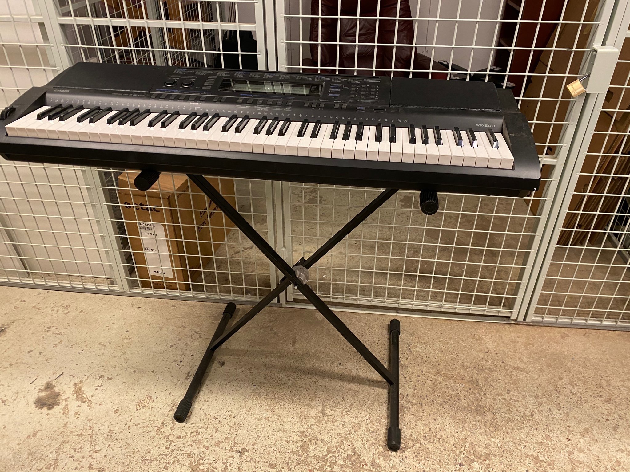 Casio keyboard wk 500 (432430459) ᐈ Köp på Tradera