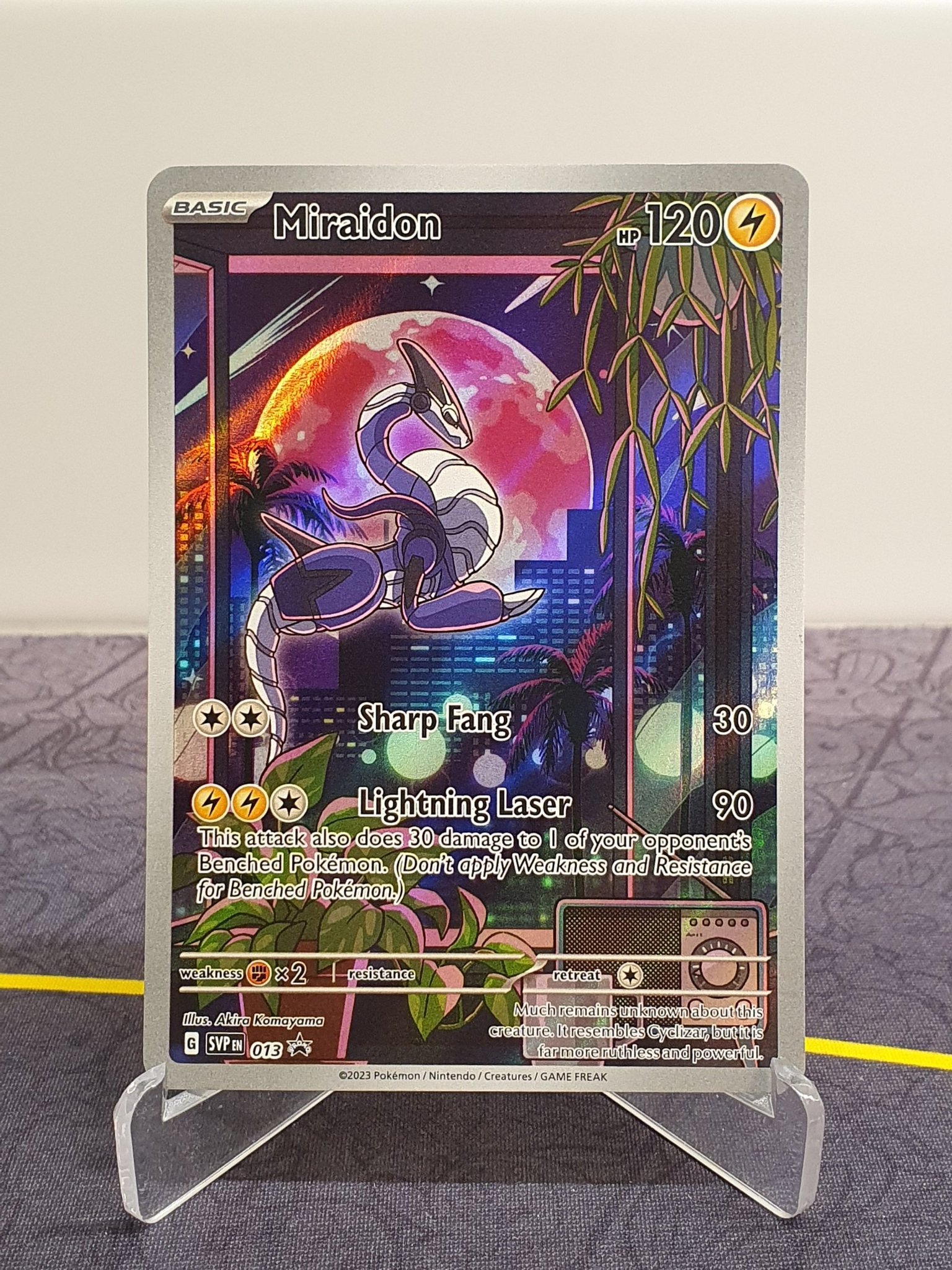 MIRAIDON 013 Promo Full Art Black Star Prom.. Köp på Tradera