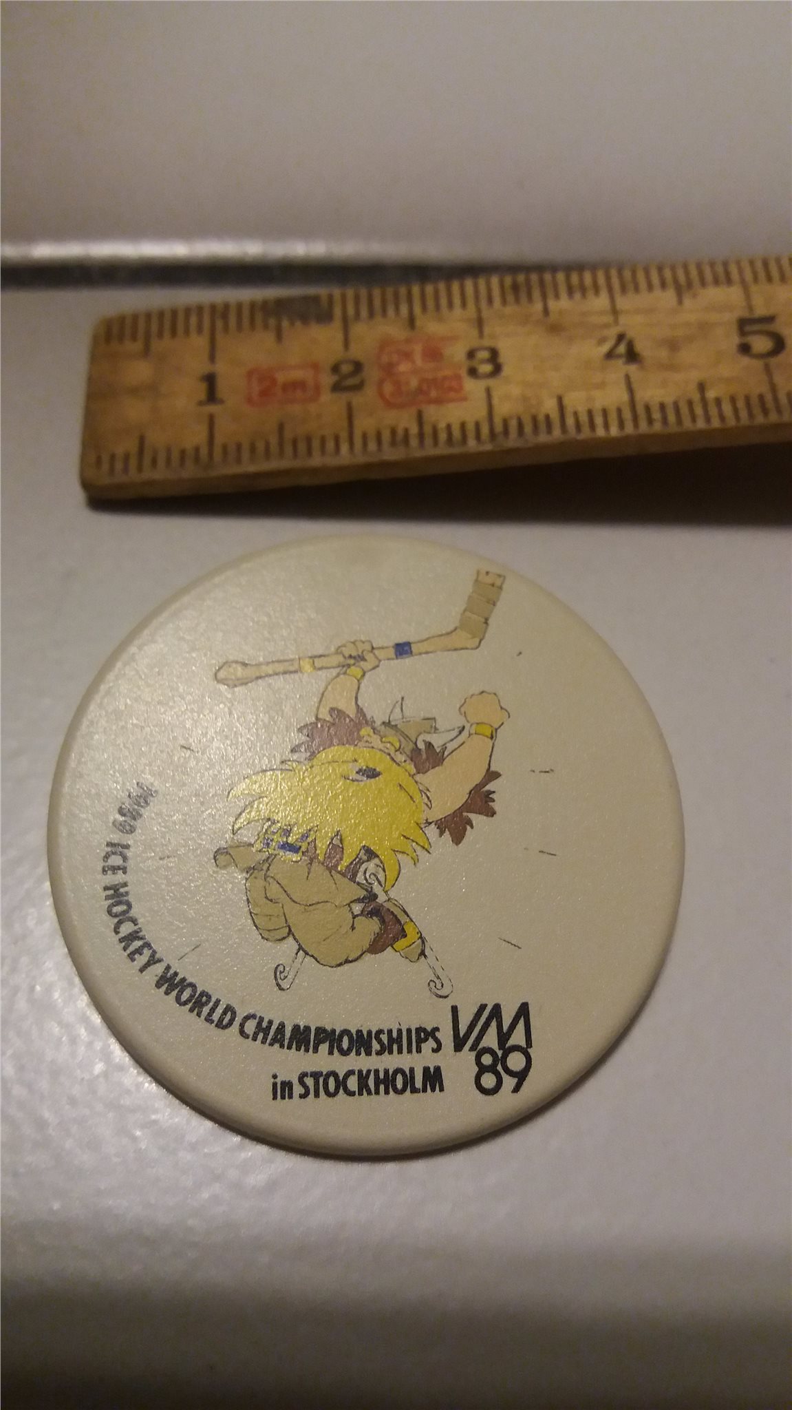 Nålmärke Ishockey VM 1989 Stockholm (319970130) ᐈ Köp på ...