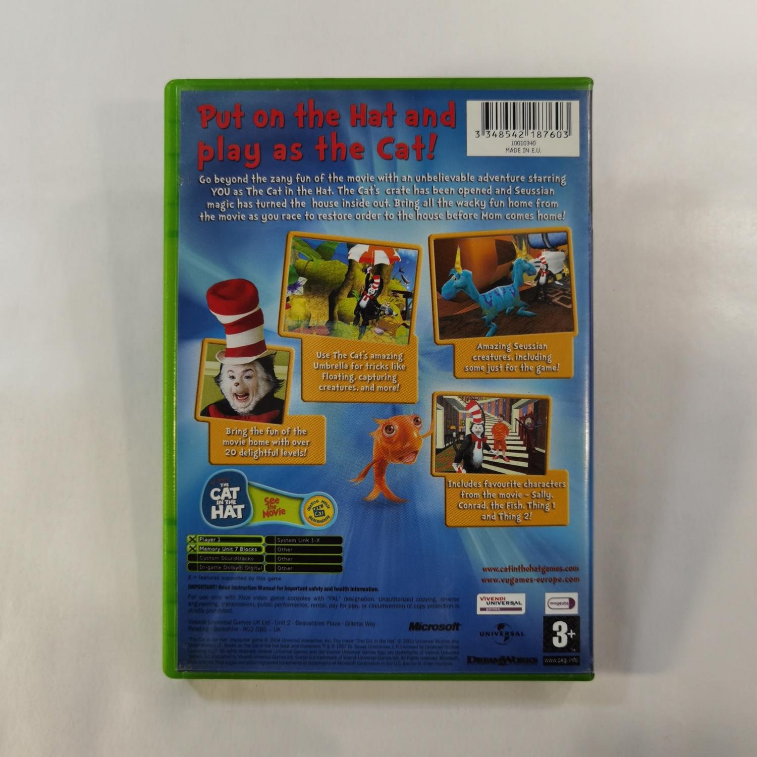 The Cat in the Hat XBOX Köp på Tradera (583532805)