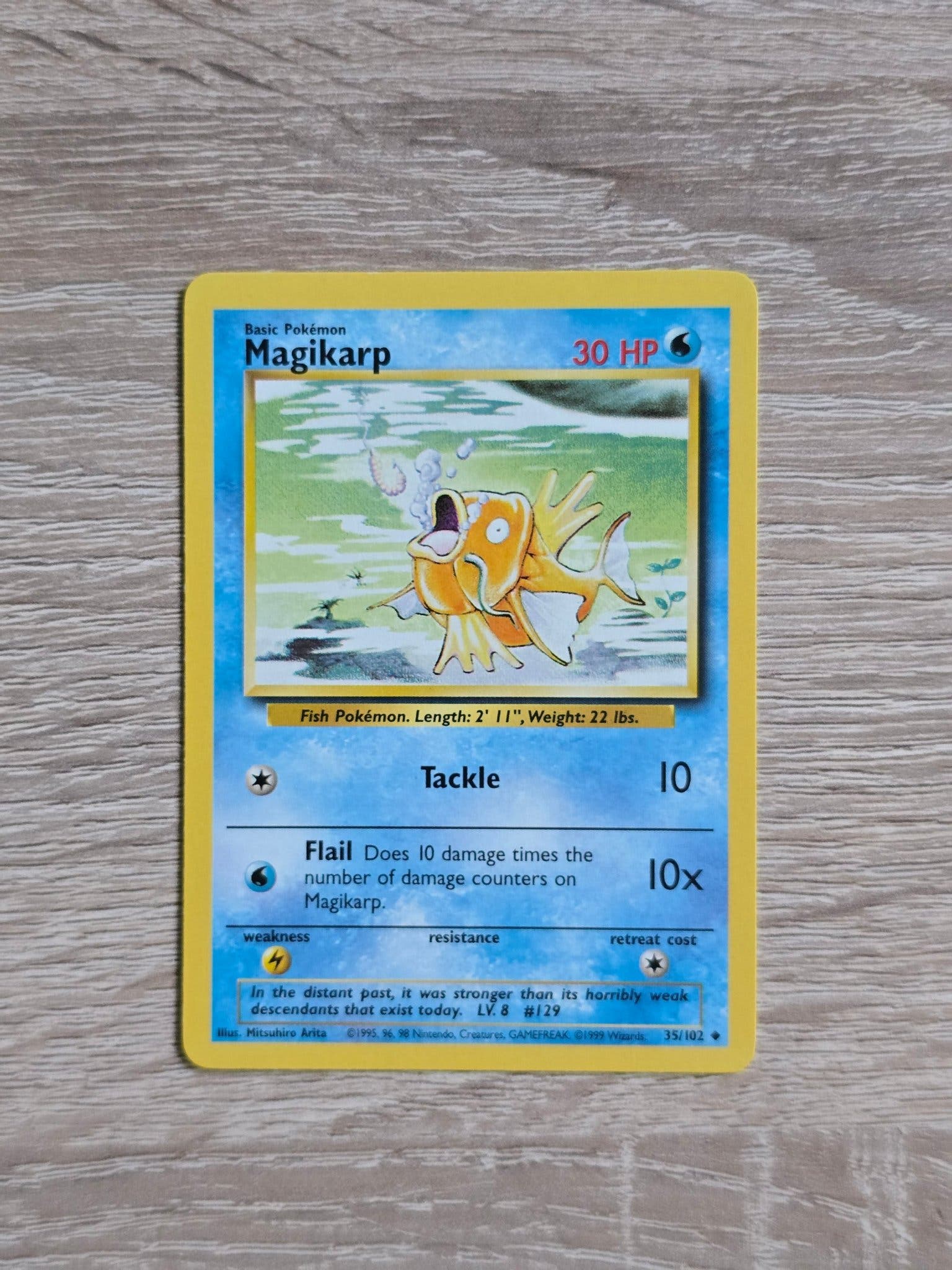 Se produkter som liknar Magikarp 35/102 - Base Set - .. på Tradera ...