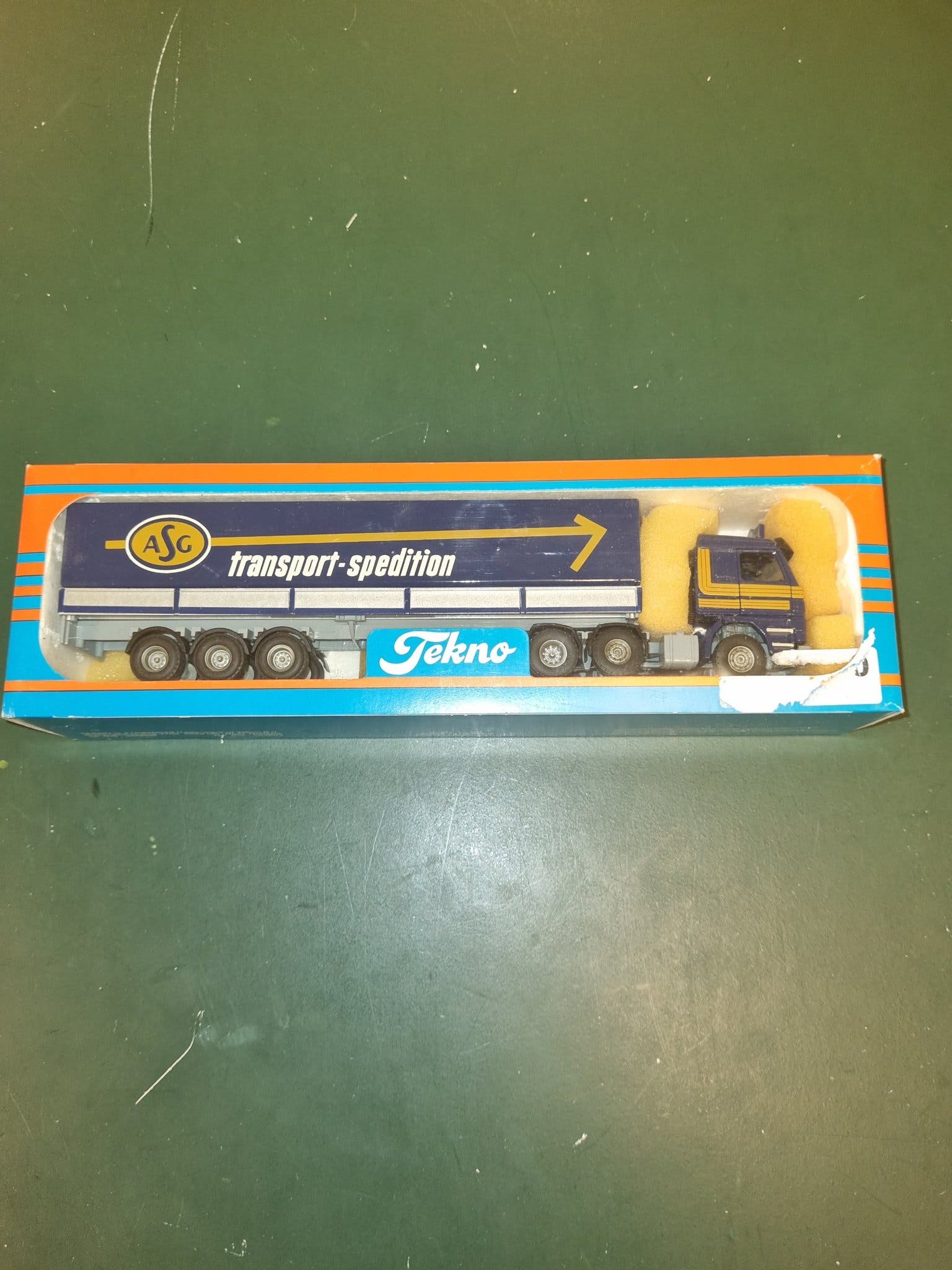 Tekno Scania 143 Topline ASG Transport-Spedition model