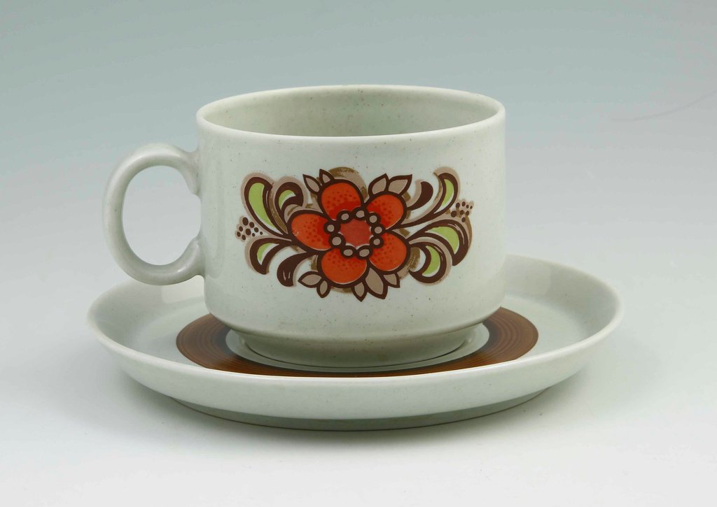 Kaffekopp med fat Porzellanfabrik Heinrich Wi.. Köp på Tradera