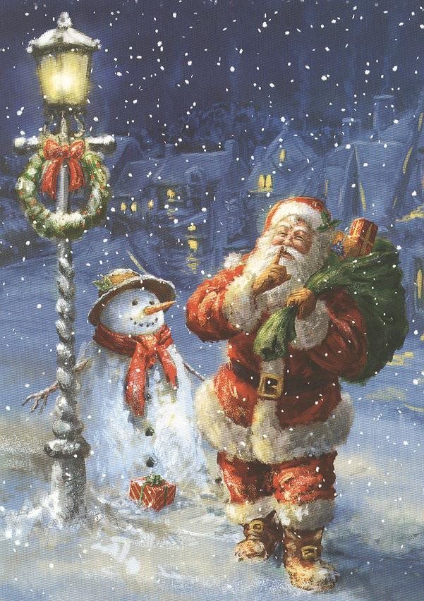 10 stycken julkort med en glad tomte / Fraktfritt (329710162) ᐈ Köp på