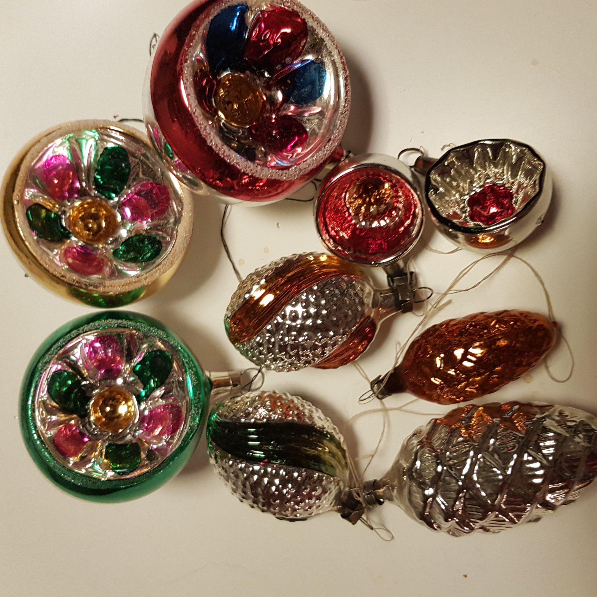 Fina dekorativa julkulor (378551451) ᐈ Köp på Tradera