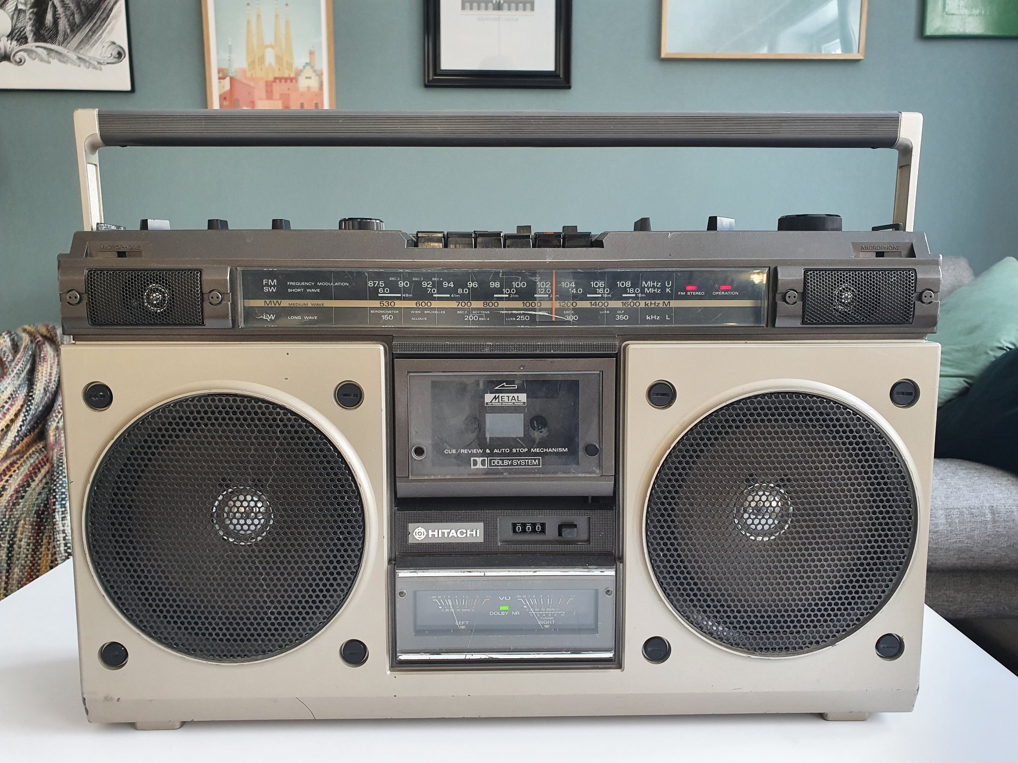Hitachi TRK8200E stor Boombox Bärgsprängare .. (389671808) ᐈ Köp på