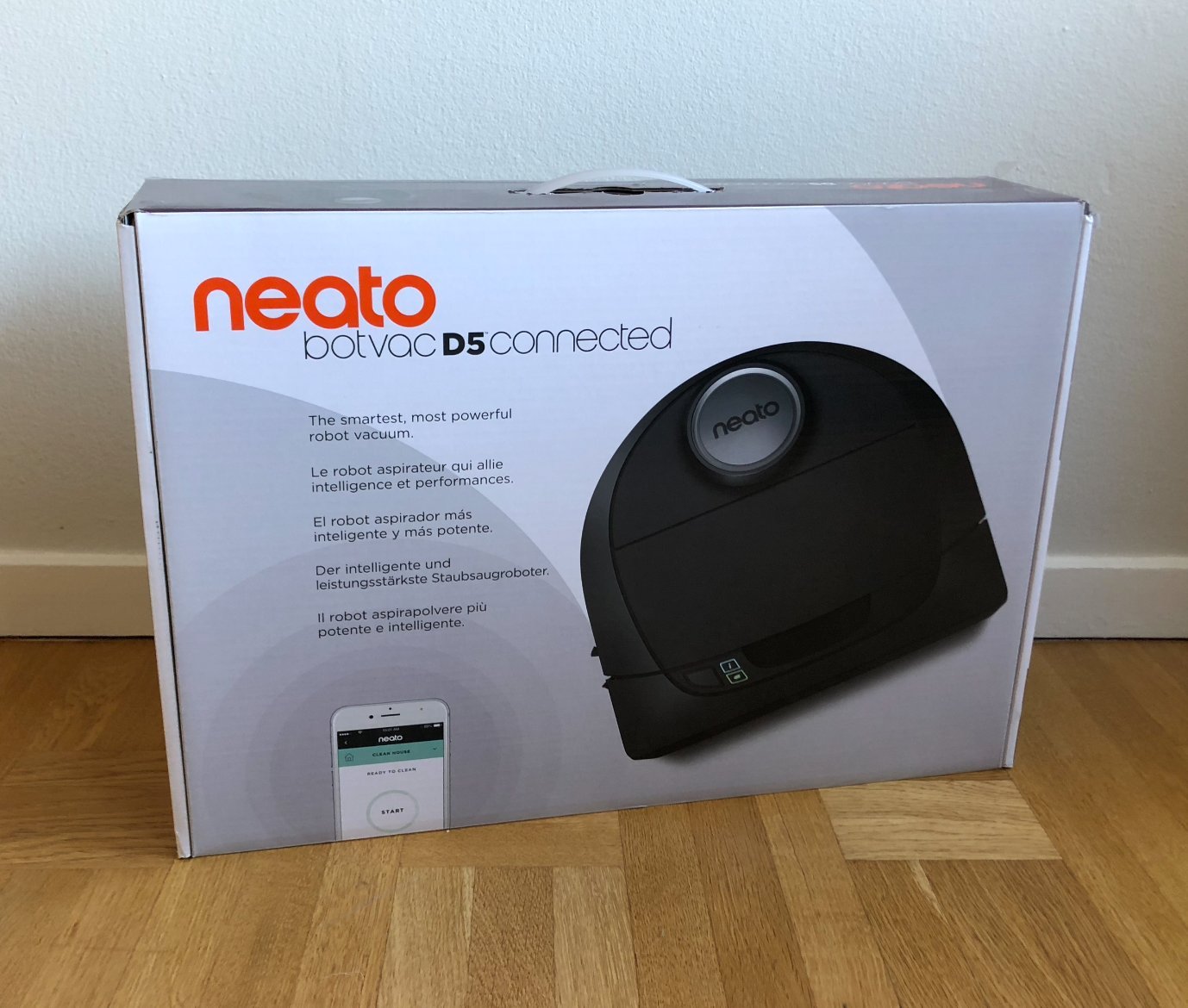 Neato Botvac D5 Connected Robotdammsugare (392727356) ᐈ Köp på Tradera