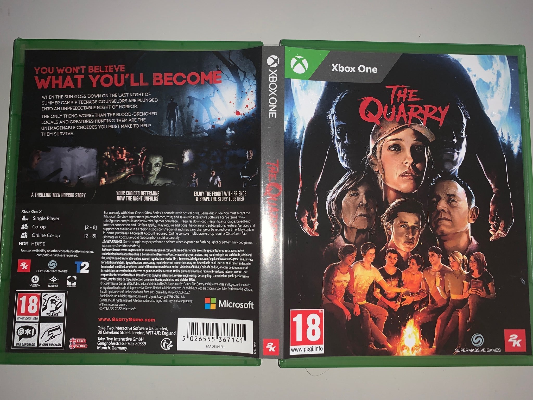 The Quarry Xbox one (funkar till series s/X) Köp på Tradera (567892401)