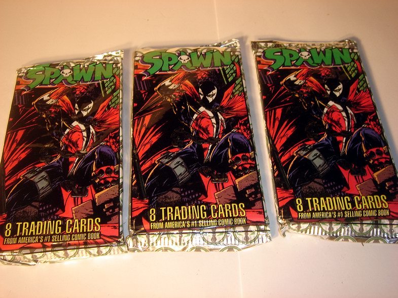 SPAWN TRADING CARDS 3 st Paket Köp från caprod2 på Tradera (374930874)