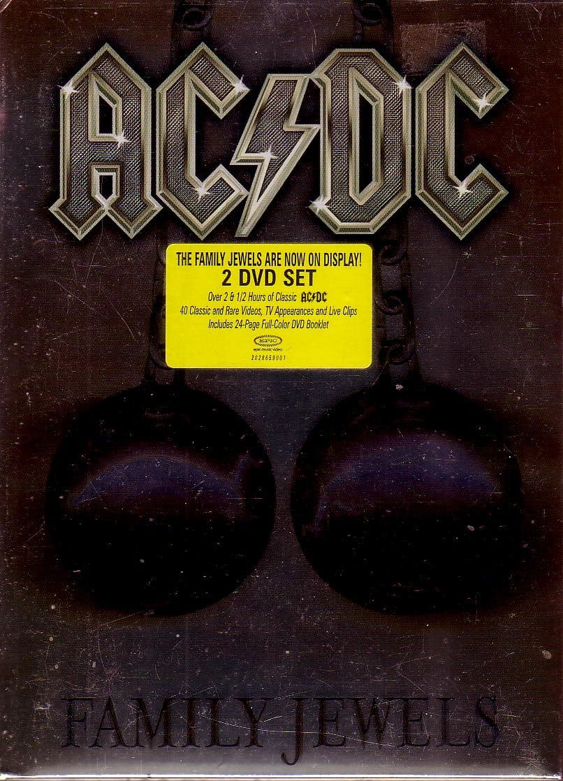 Se produkter som liknar AC/DC-Family Jewels / 2 x DVD.. på Tradera ...