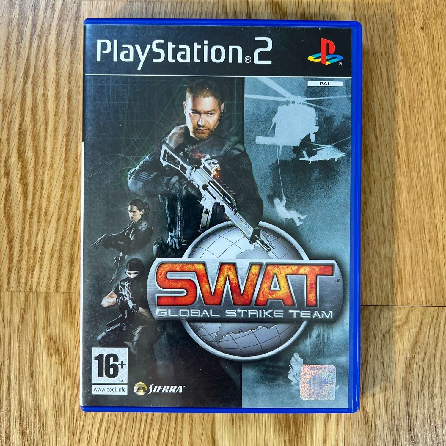jeu SWAT GLOBAL STRIKE TEAM pour playstation 2 PS2 en francais tir game