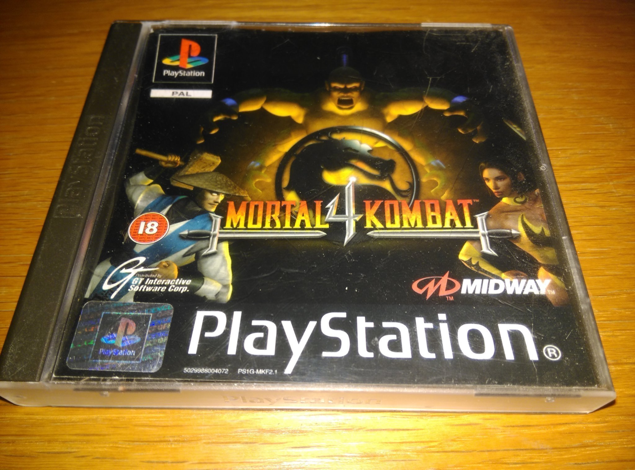 Mortal Kombat 4 - Playstation PSone PS1 PSX (423635580) ᐈ Köp på Tradera
