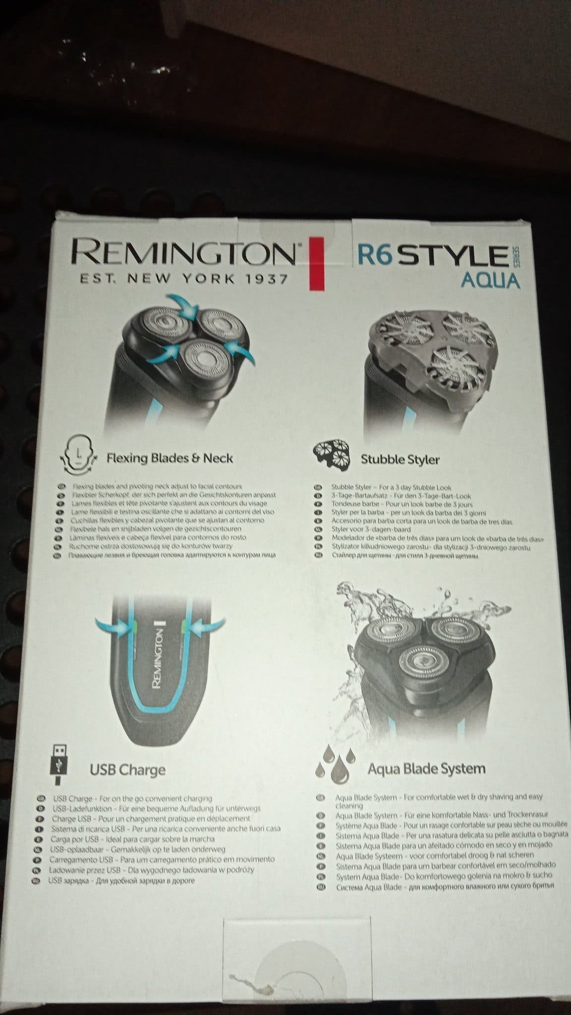 REMINGTON R6 STYLE AQUA Splitterny Med Ink psg K p P Tradera 574865652 
