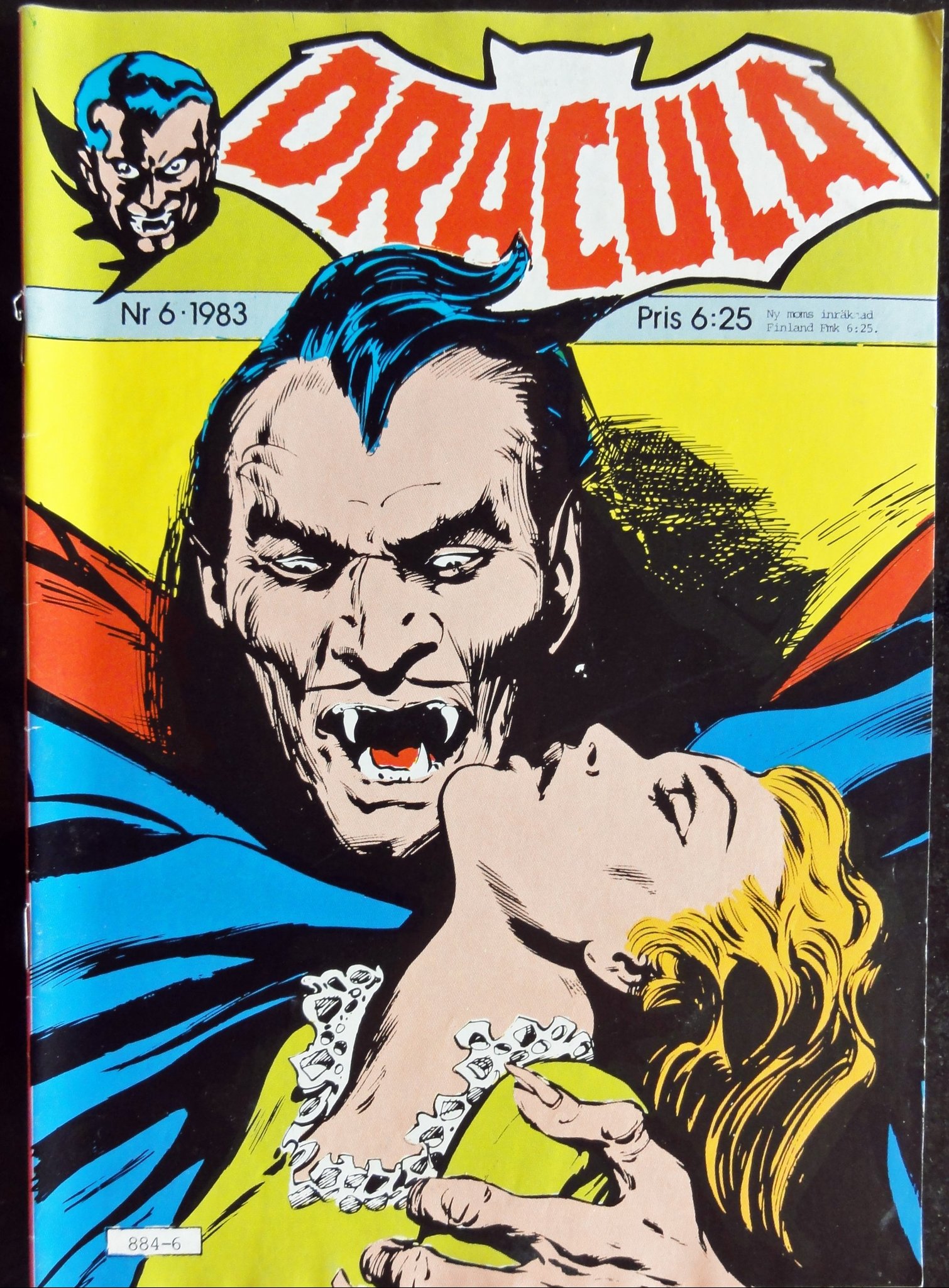 Dracula Nr 6 1983 Serietidning Skräck Horror (408015835) ᐈ Köp på Tradera