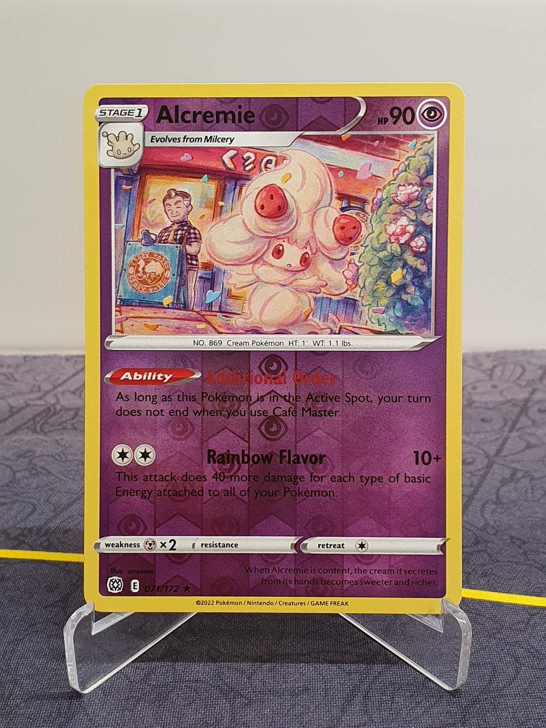 ALCREMIE 071/172 Reverse Holo Rare Brillian.. Köp på Tradera