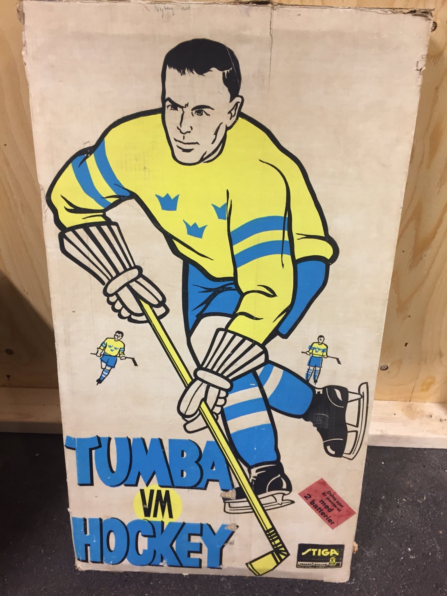 Tumba WM Hockey bordshockeyspel. STIGA (379362353) ᐈ Köp på Tradera