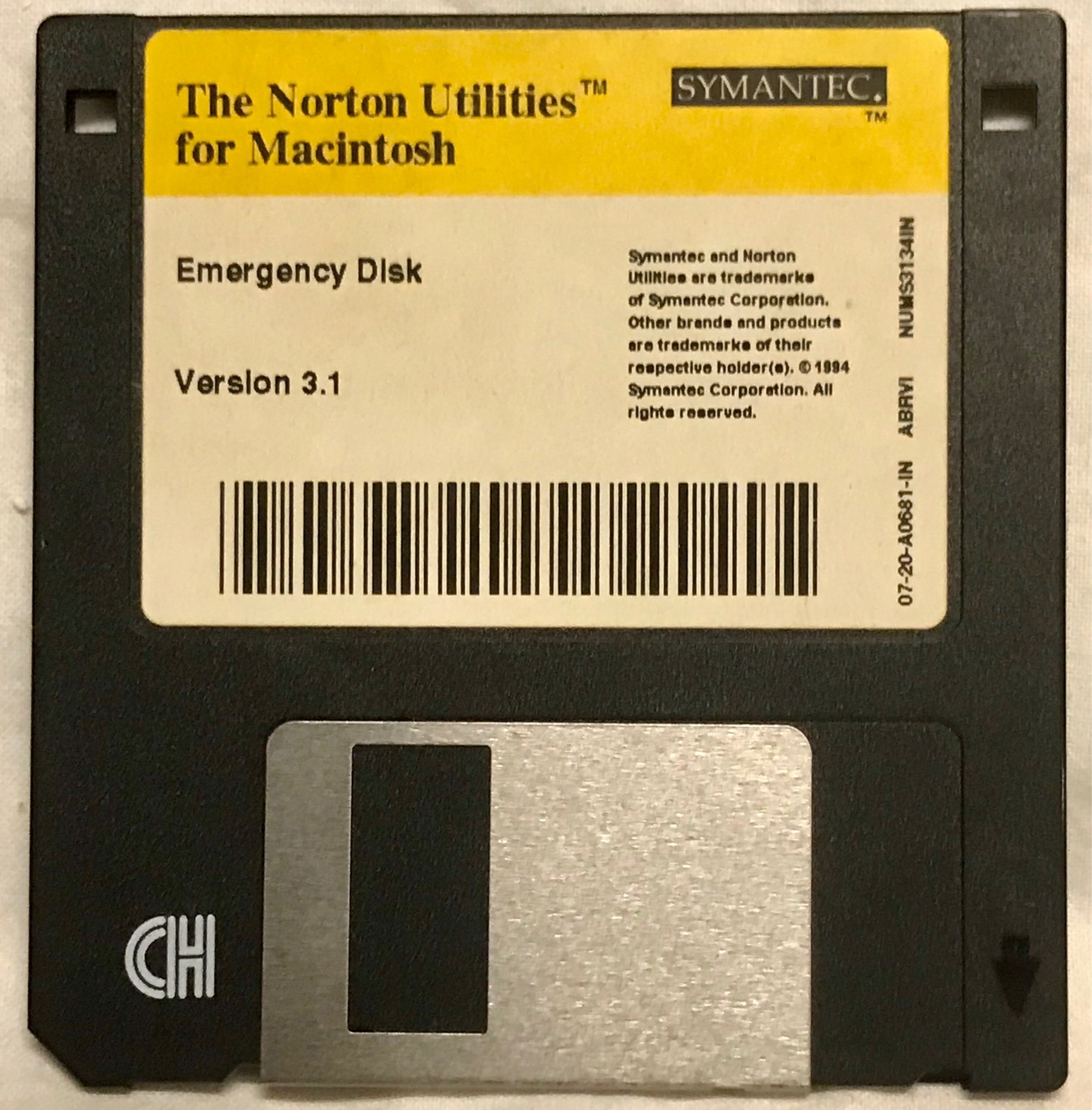 The Norton Utilities Emergency Diskett v 3.1 (409556328) ᐈ Köp på Tradera