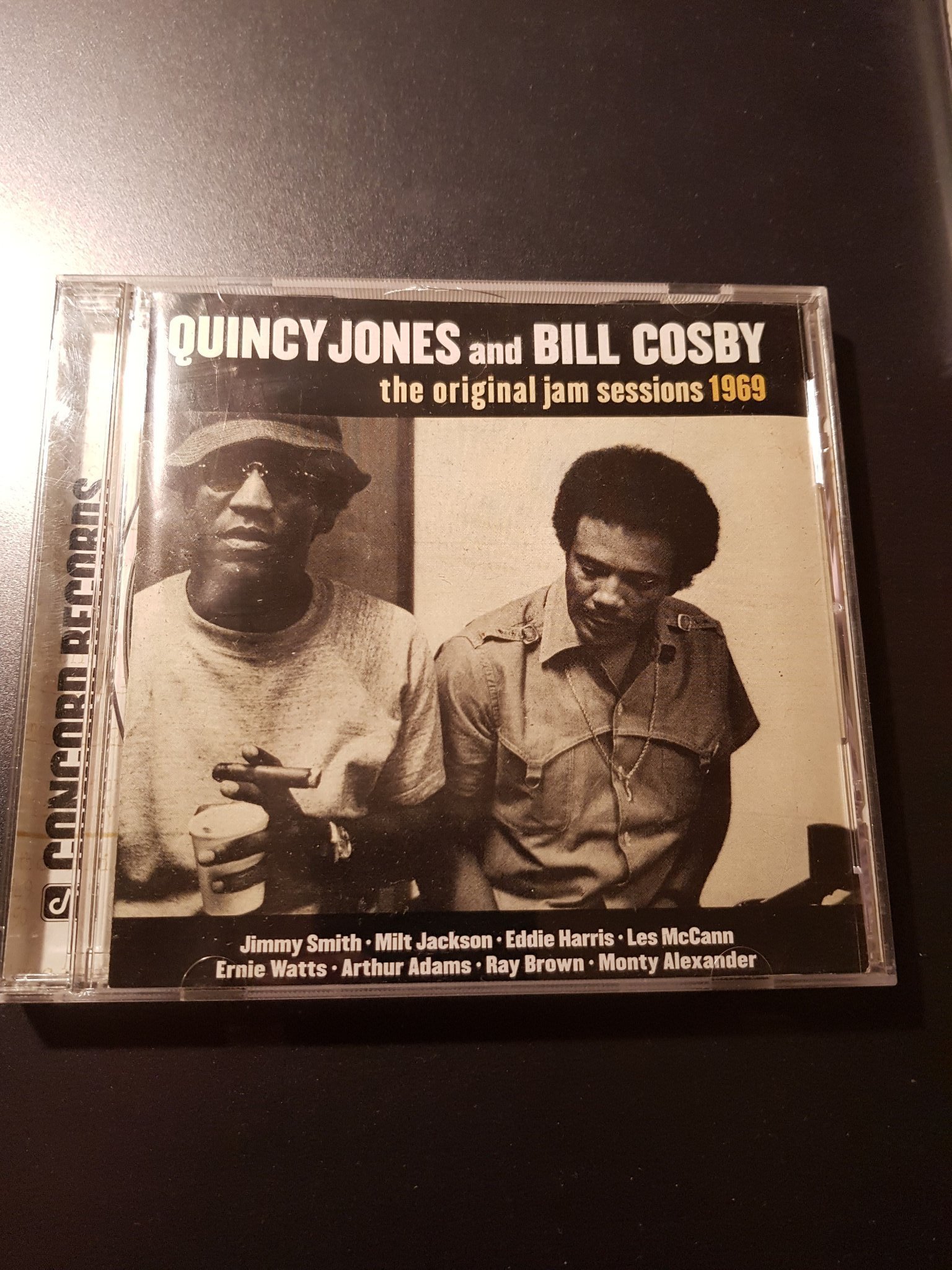 Quincy Jones and Bill Cosby the original jam se