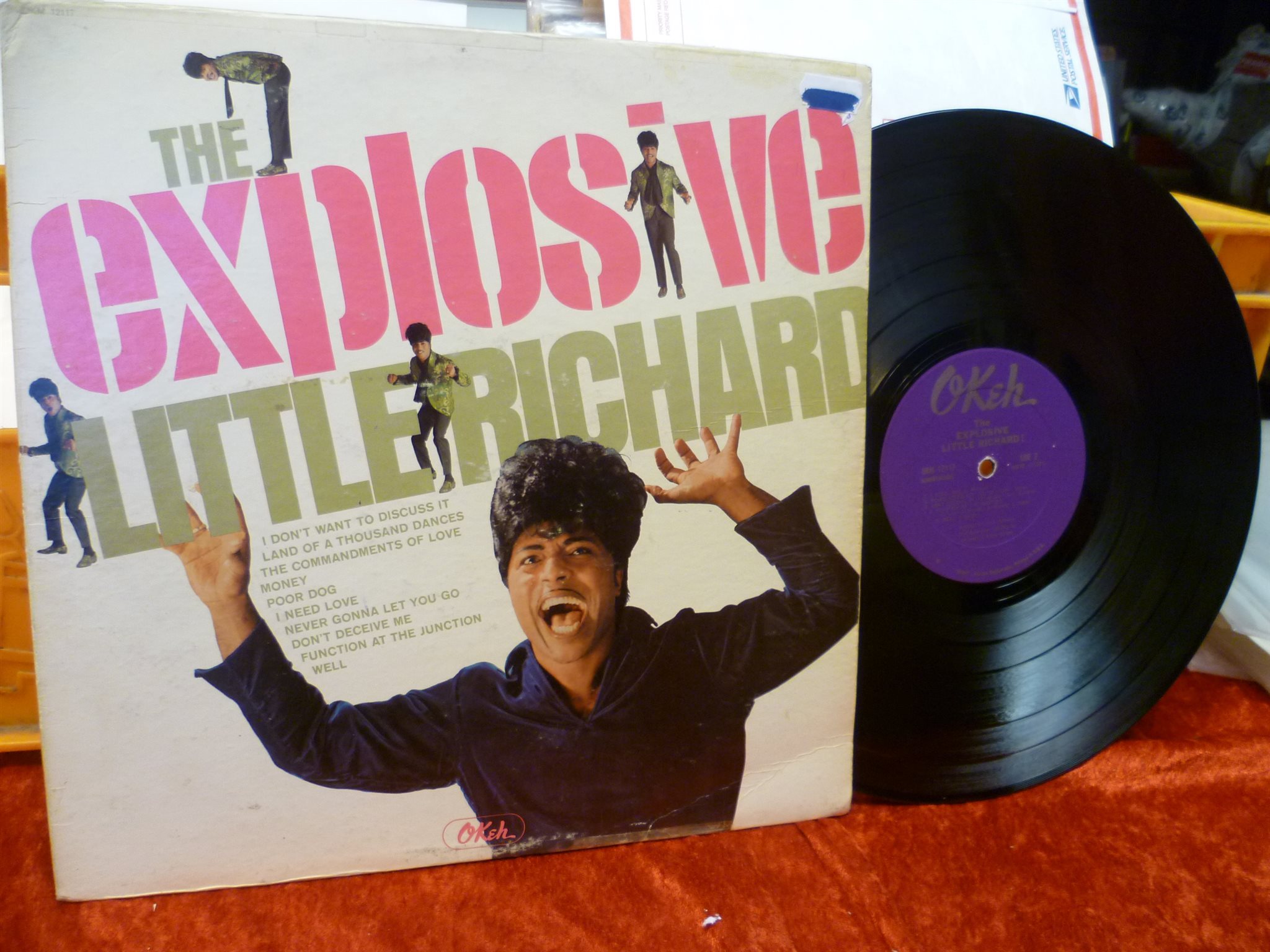 LITTLE RICHARD , LP , THE EXPLOSIVE , Made in US (336698456) ᐈ Köp på