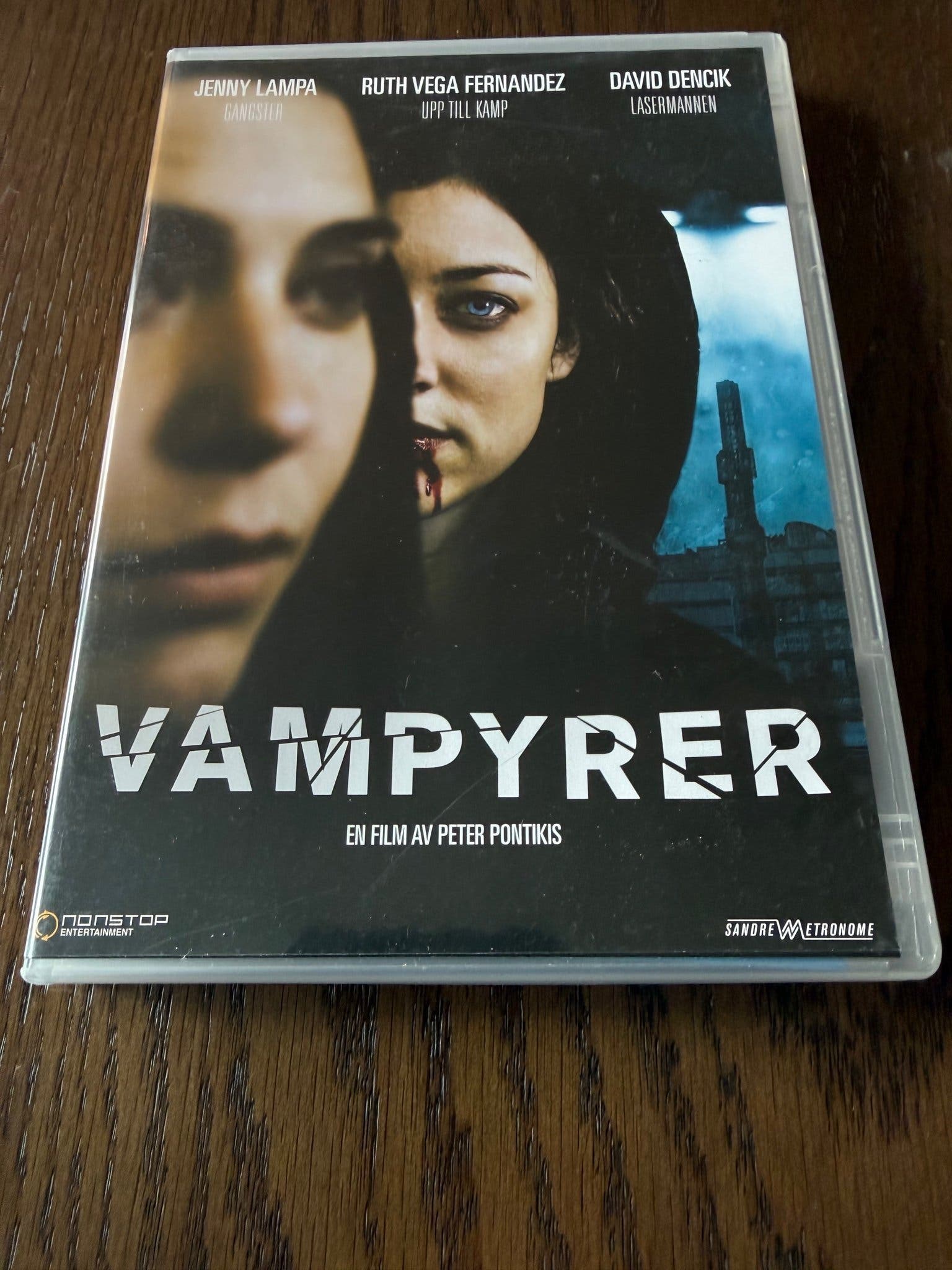 Vampyrer DVD in unbenutztem Zustand