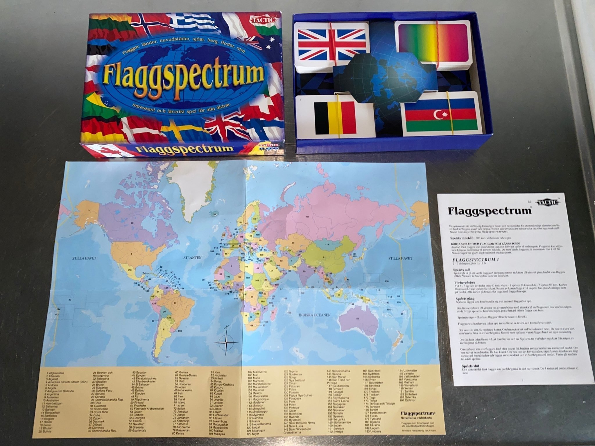 Flaggspectrum - Världens flaggor från Tactic ko.. | Köp på Tradera ...