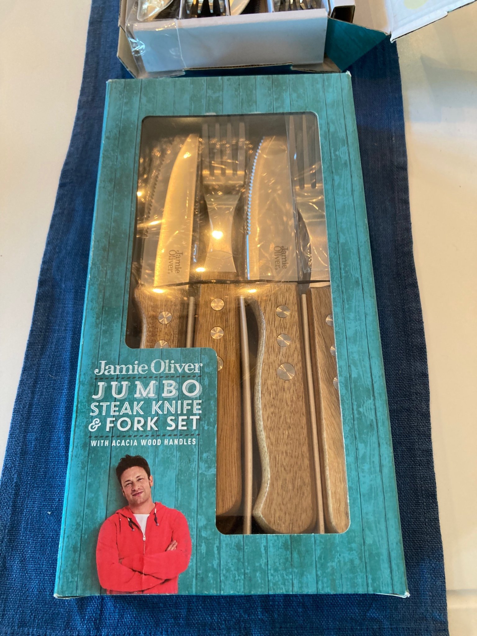 Jamie Olivier Jumbo steak knife and fork set Köp på Tradera (605178257)