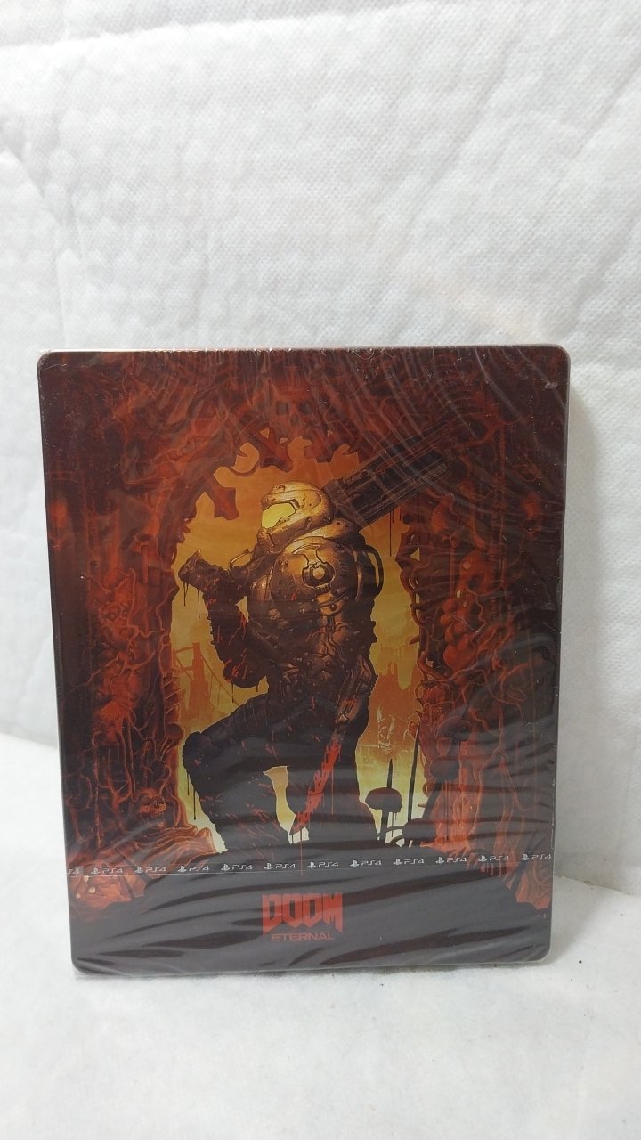 Doom Eternal SteelBook Edition - Variant RARE - Neuf Sous Cellophane (Xbox One / PS4)