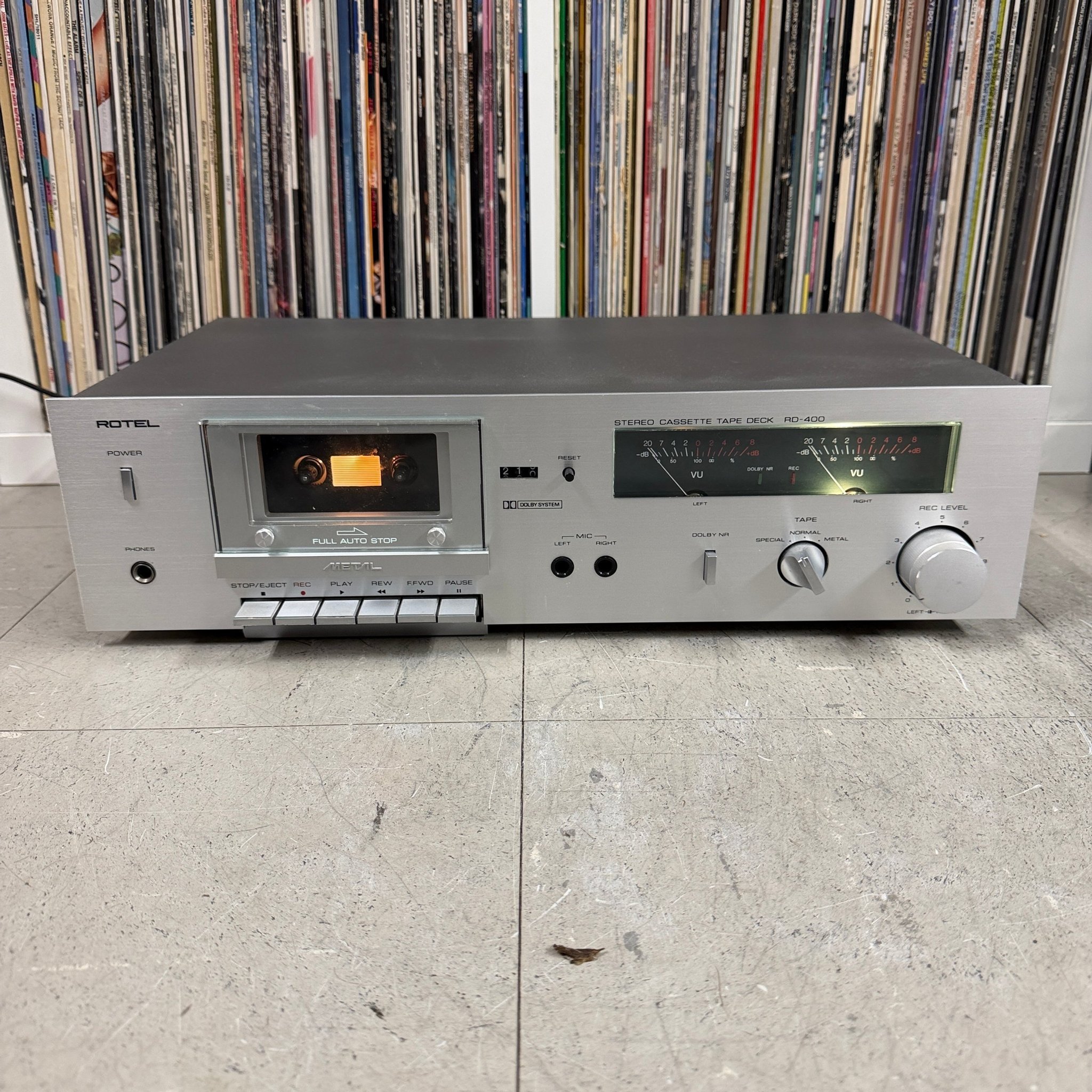 Rotel RD-400 - Stereo Kassettdäck | Köp på Tradera (704650831)