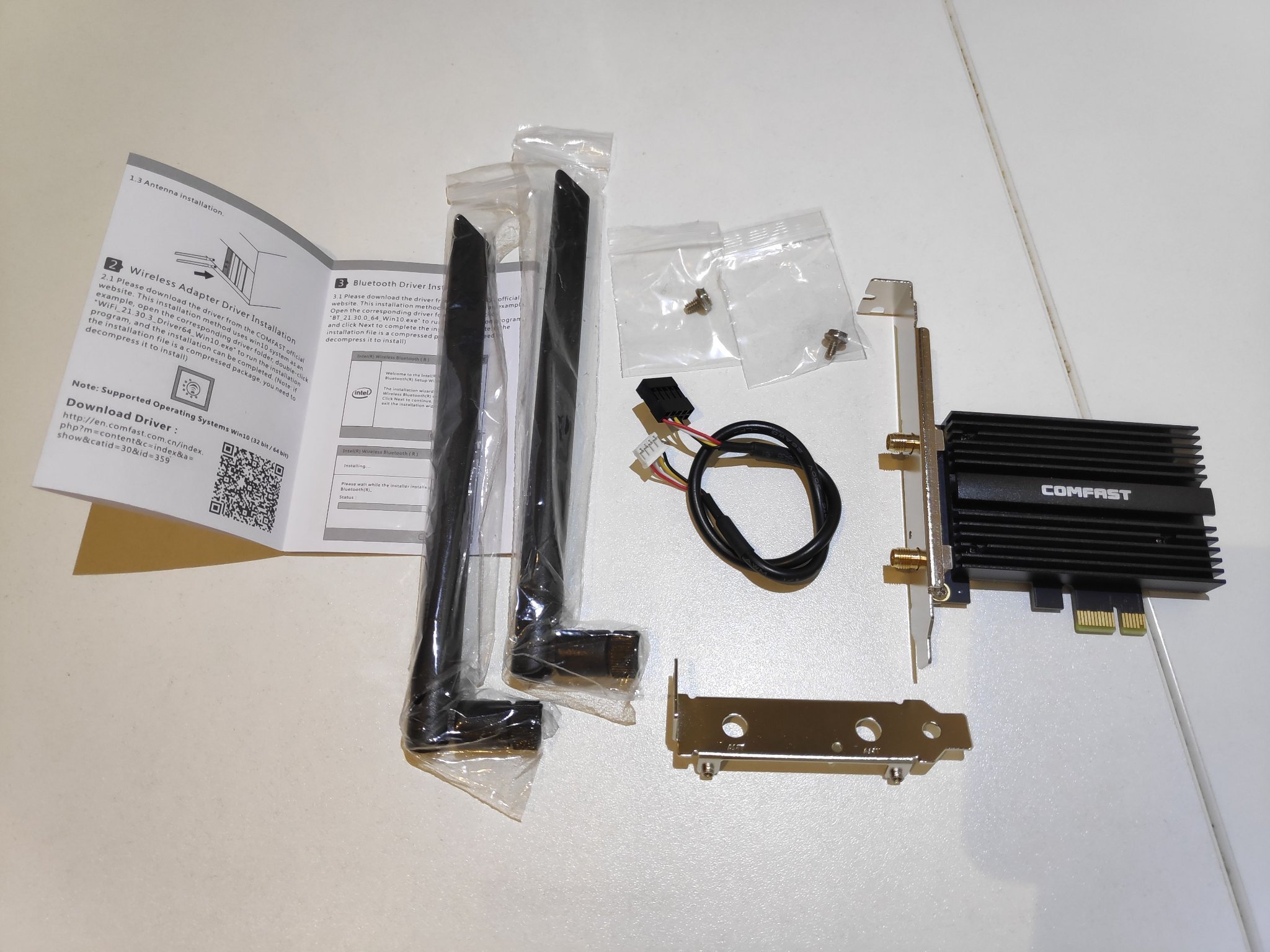 WiFi 6 Intel AX200 kort med Bluetooth 5.0 (418878483) ᐈ Köp på Tradera